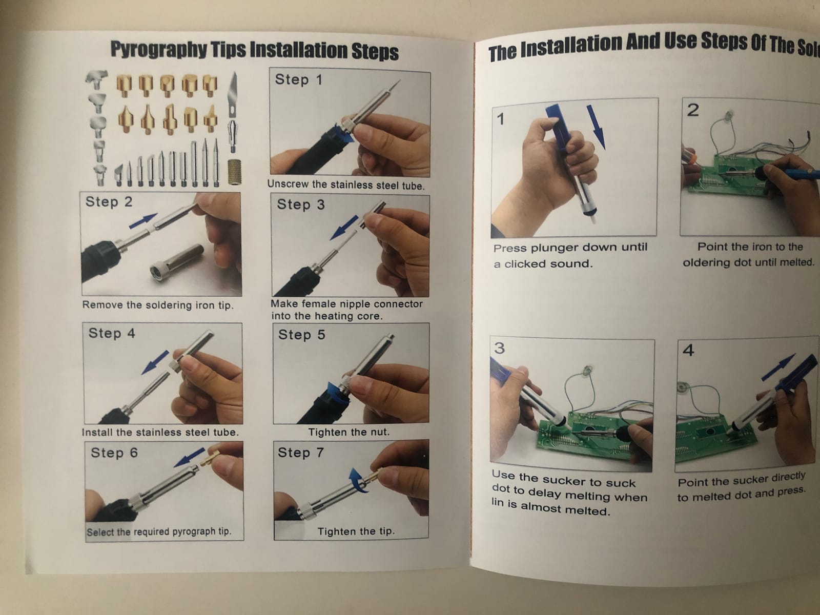 Wood Burning Kit 95pcs, West Bay Soldering Pen with Adjustable On-Off Switch Control Temperature Wood Burning Tool for Embossing, Carving, Soldering Tips, Carrying Box customer photo 2