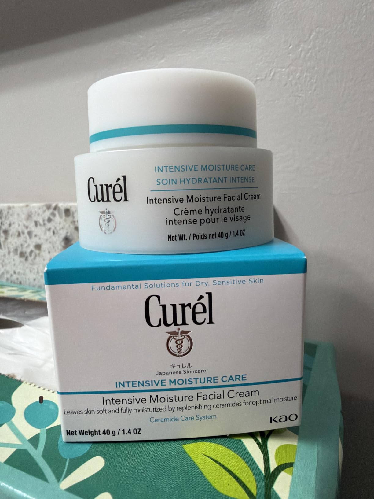 Curel Japanese Skin Care Intensive Face Moisturizer Cream, Hydrating Face Lotion for Dry to Very Dry Sensitive Skin, Anti-Aging, Fragrance-Free, Anti-Wrinkle Japanese Skin Care, 1.4 Oz customer photo 2