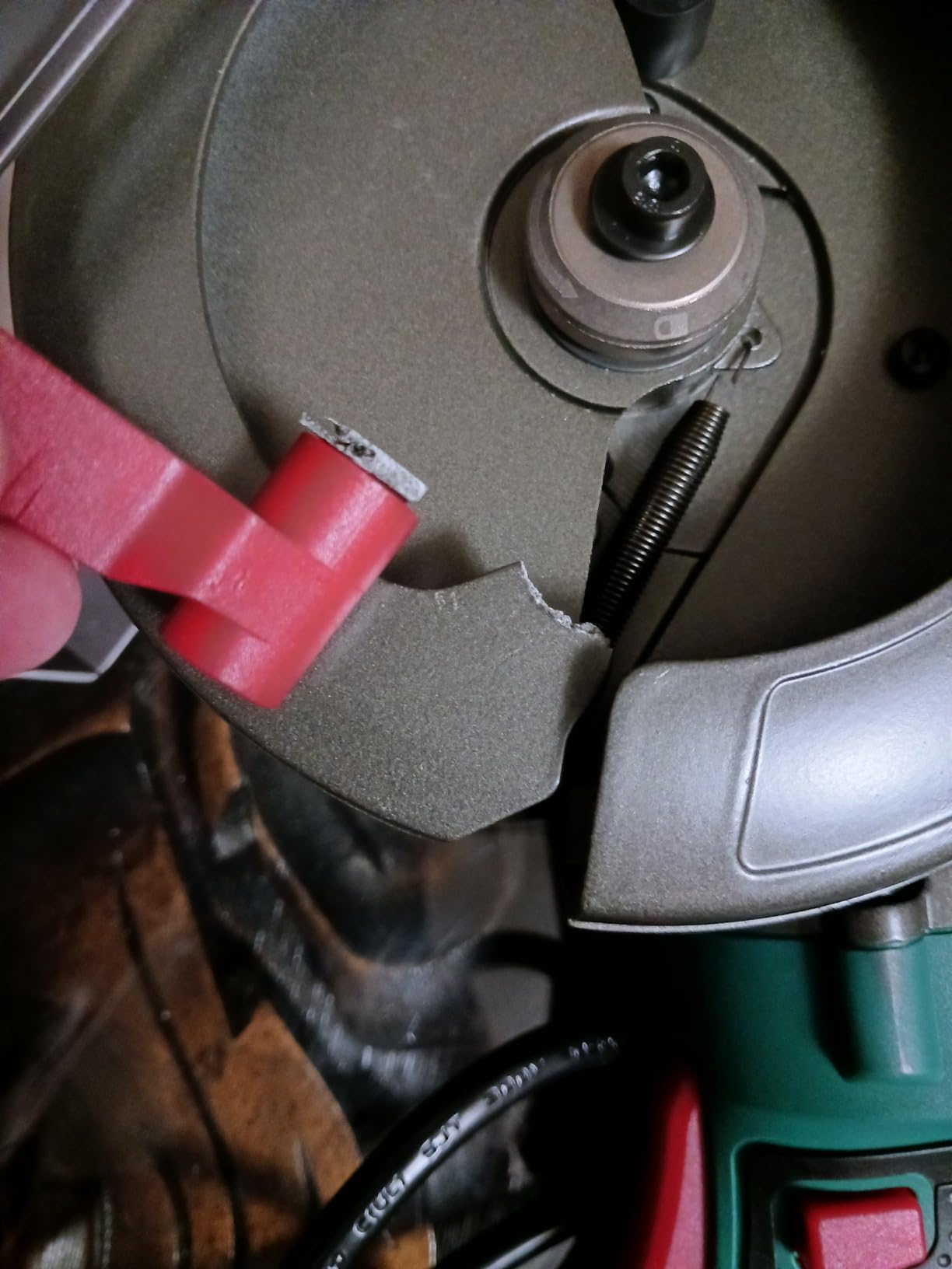 HYCHIKA 6.2A Mini Circular Saw with 3 Blades (4-1/2”), Compact Hand Saw Max 1-7/8