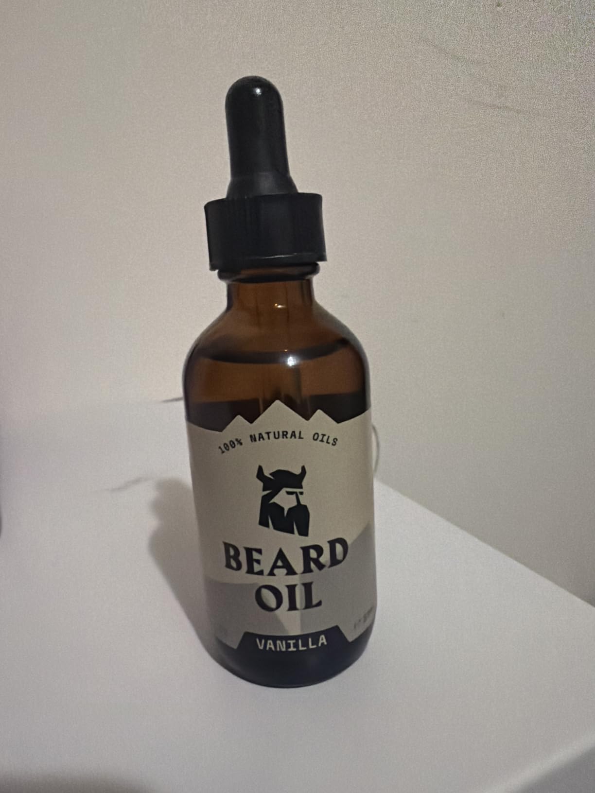 Striking Viking Vanilla Beard Oil for Men - Naturally Derived Conditioner with Argan & Jojoba Oils for Softening, Moisturizing and Growth (2 Oz) customer photo 2
