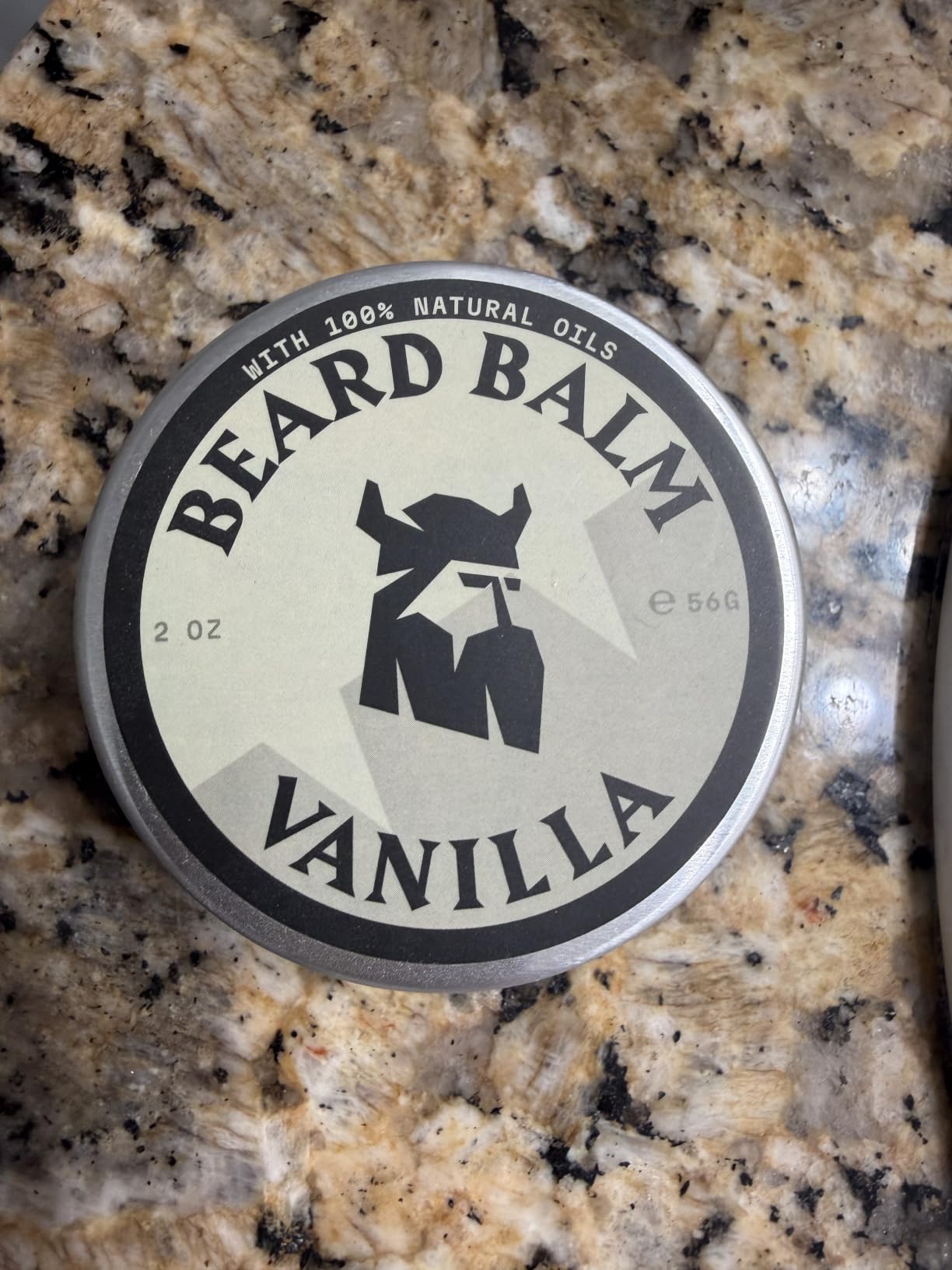 Striking Viking Beard Balm for Men - 2 Oz, Vanilla Scent customer photo 2