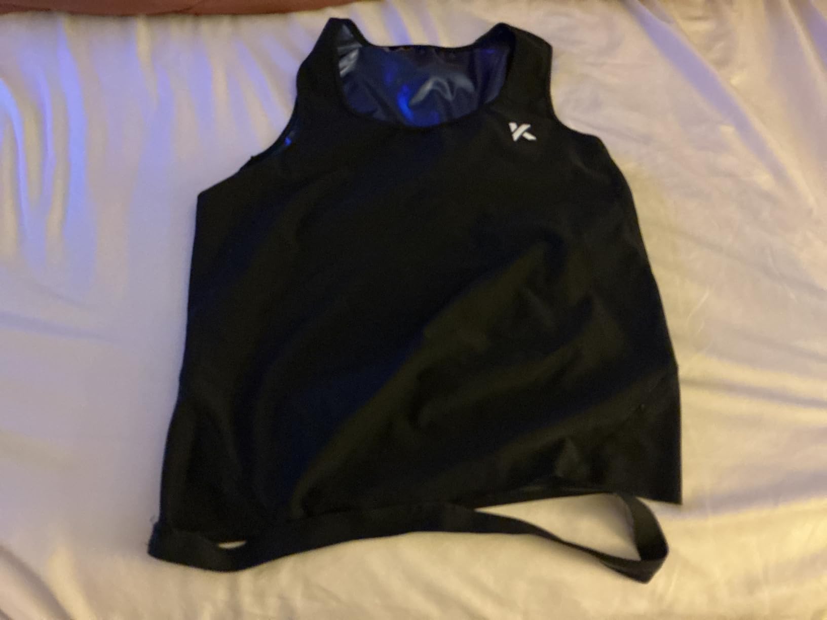 Kewlioo Men's Heat Trapping Pullover Sweat Enhancing Vest - Sauna Suit Shirt Compression Vest Shapewear Top for Gym Exercise customer photo 2