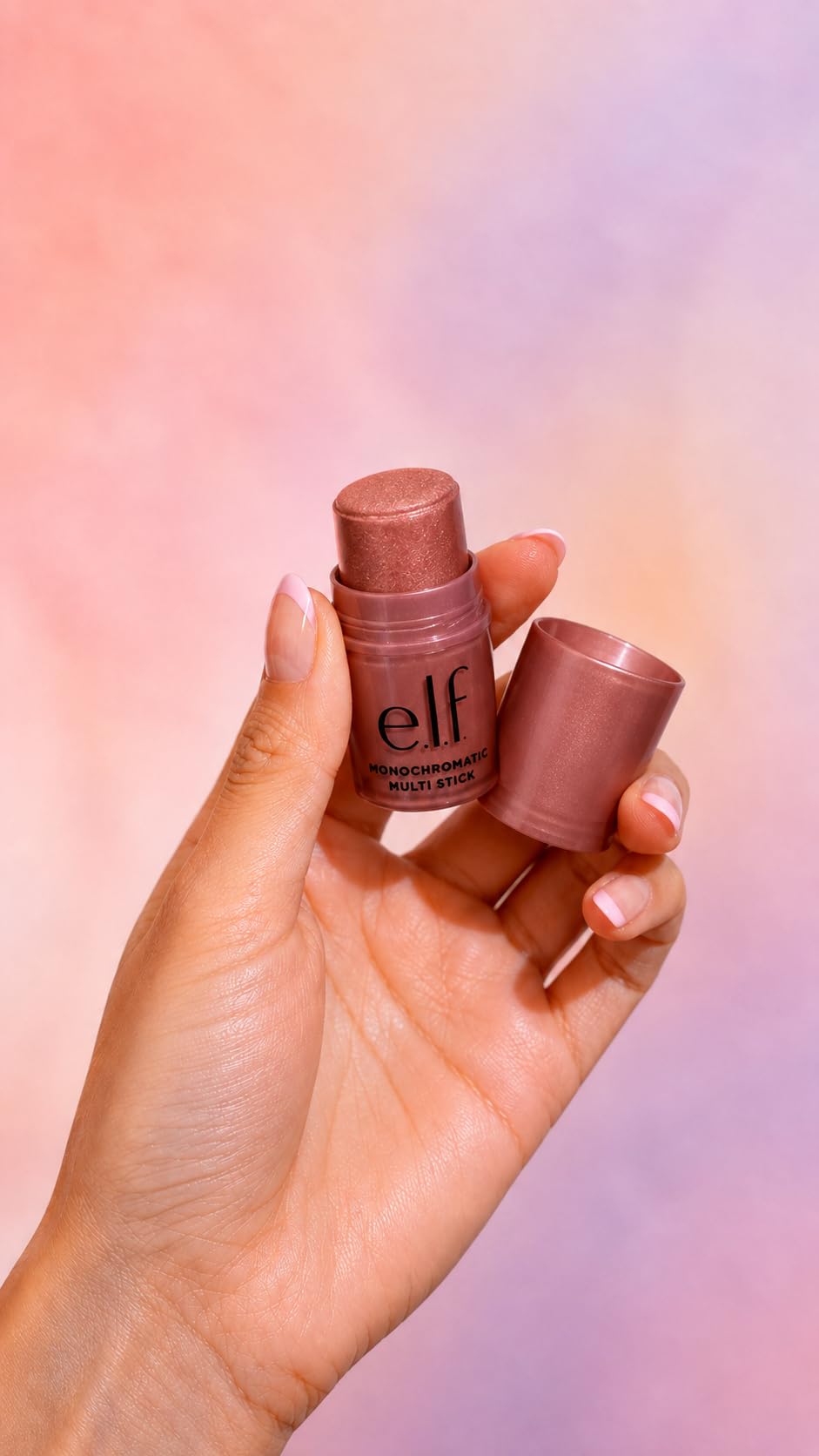 e.l.f. Monochromatic Multi Stick, Cream-to-Powder, Dazzling Peony customer photo 2