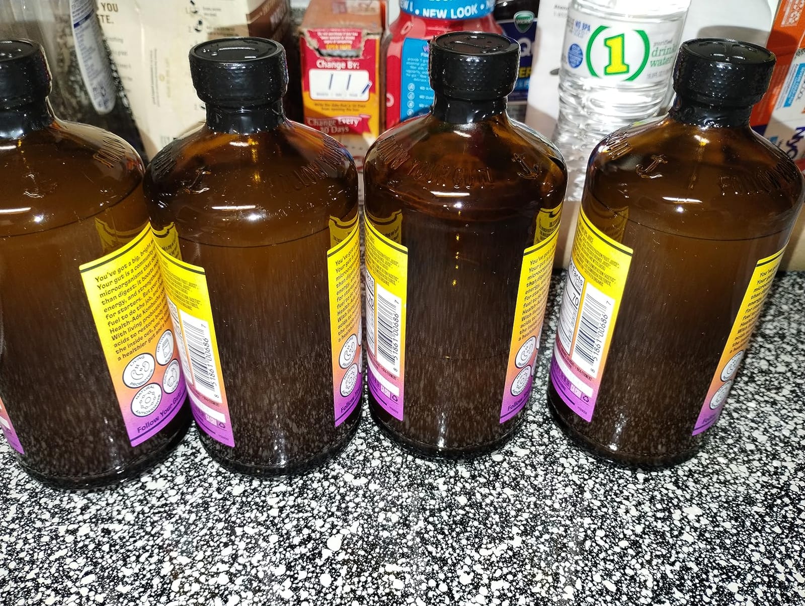 Health-Ade Kombucha Tea, Paradise Variety Pack, 12 Pack (16 Fl Oz) customer photo 2