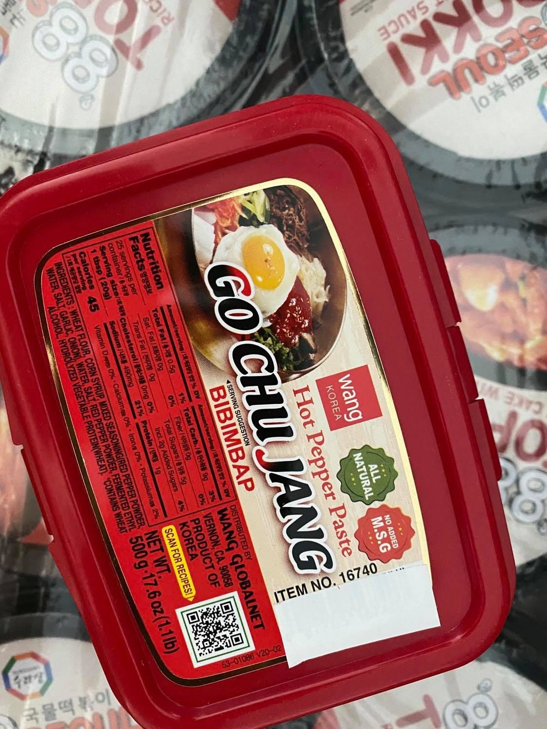 Wang Gochujang, Traditional Korean Red Chili Pepper Paste customer photo 2