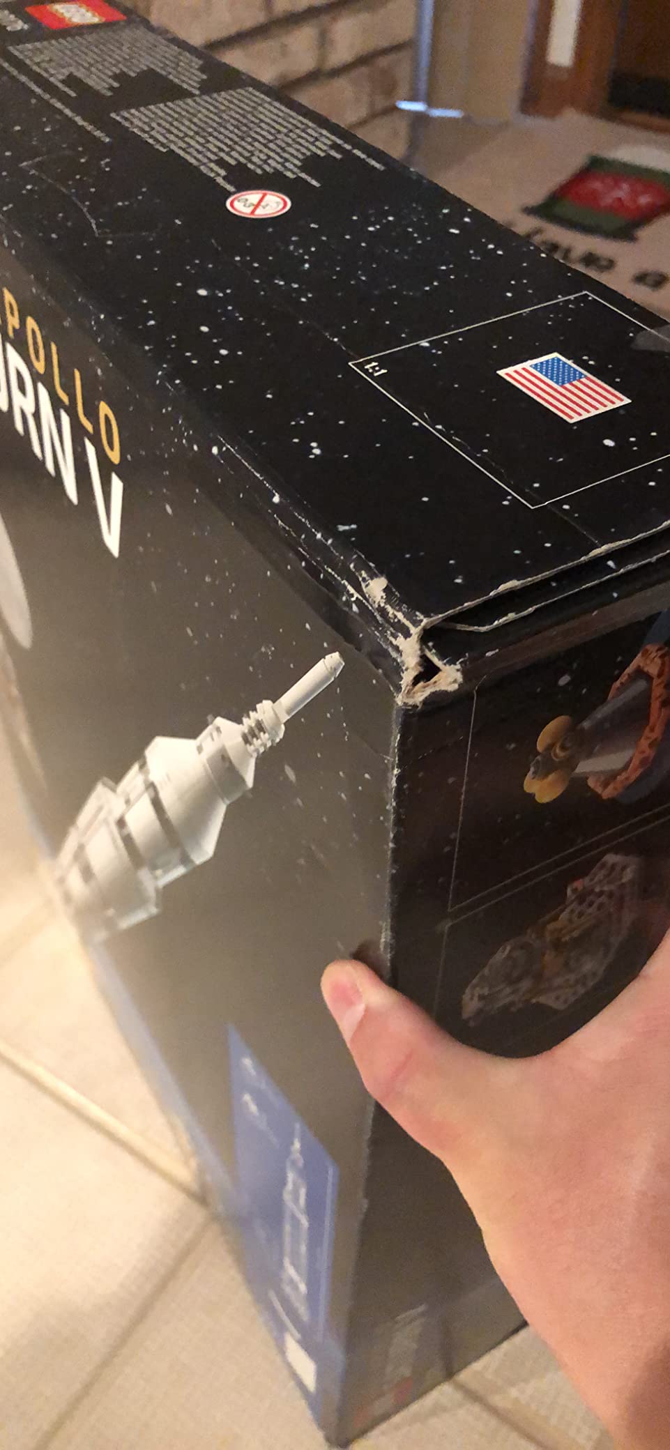 LEGO 92176 Ideas NASA Apollo Saturn V Space Rocket and Vehicles, Spaceship Collectors Building Set with Display Stand [Amazon Exclusive], 14+ years customer photo 2