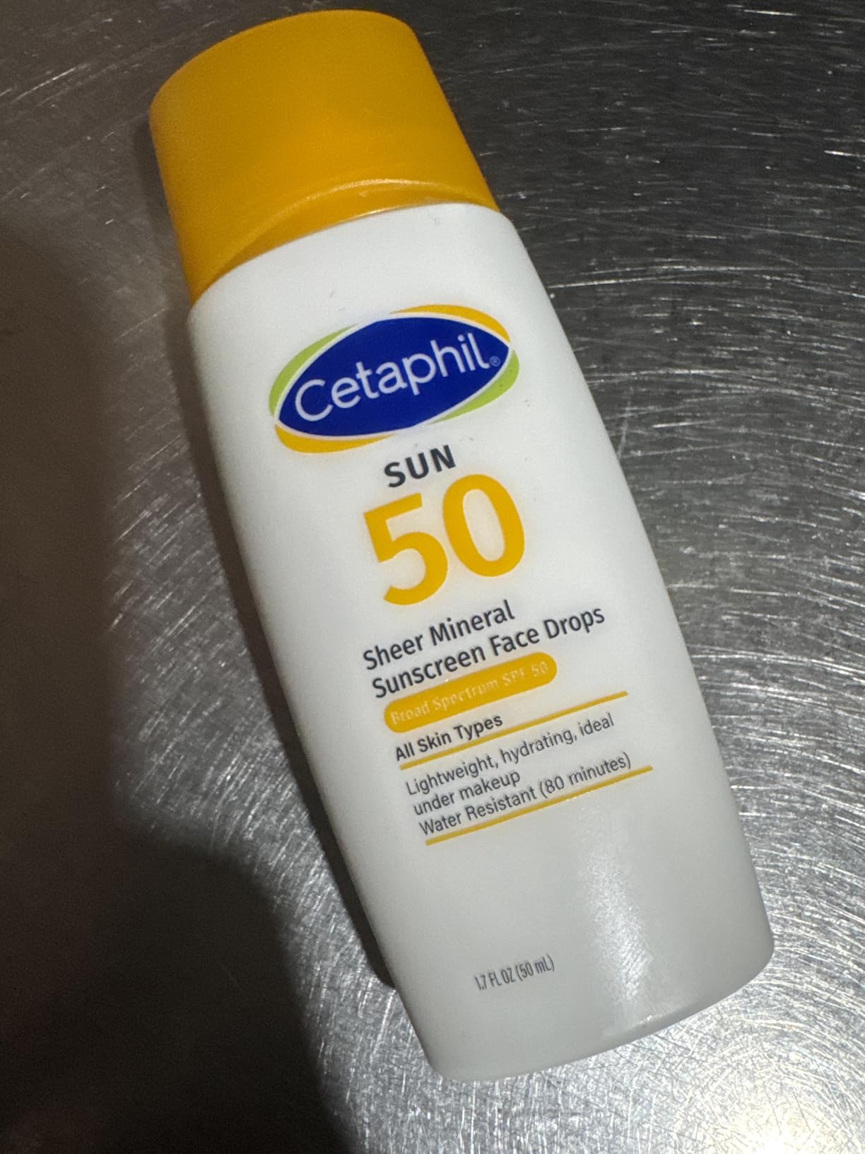 Cetaphil Sheer Mineral Face Sunscreen, SPF 50, Zinc Oxide, 1.7oz customer photo 2
