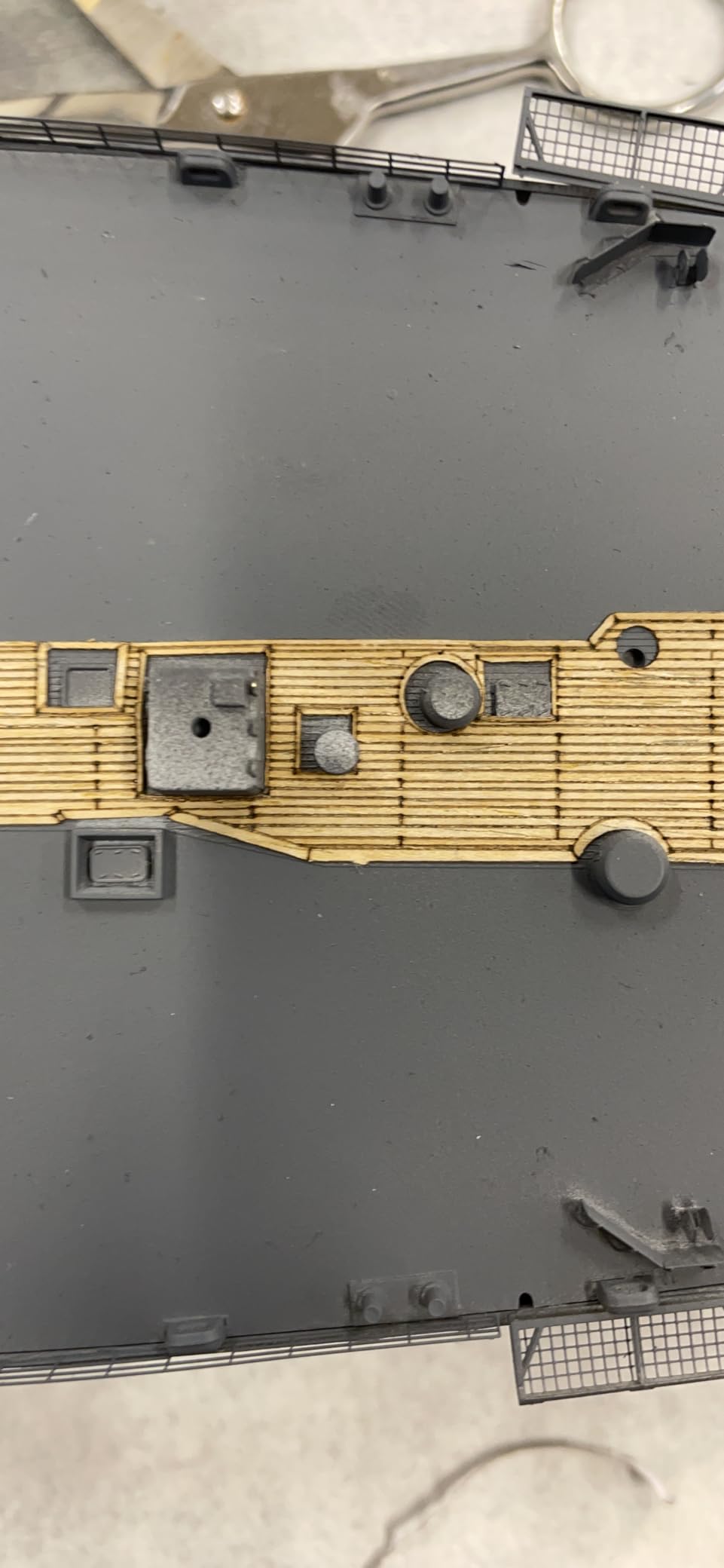 F Fityle 1/350 USS New BB-62 Wooden Deck with Metal Chain customer photo 1