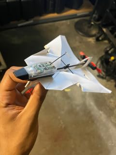 POWERUP 4.0 Paper Airplane Kit - Smartphone App Controlled RC Plane Motor | Easy to Fly With Autopilot & Gyro Stabilizer. Onboard Flight Module. Perfect for Hobbyists Pilots and Tinkerers customer photo 2