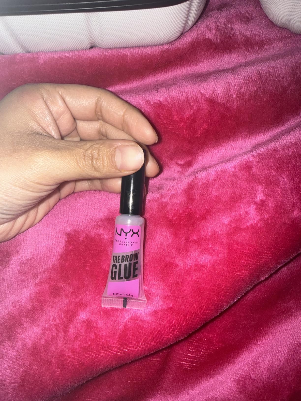 NYX PROFESSIONAL MAKEUP The Brow Glue, Extreme Hold Eyebrow Gel - Clear customer photo 2