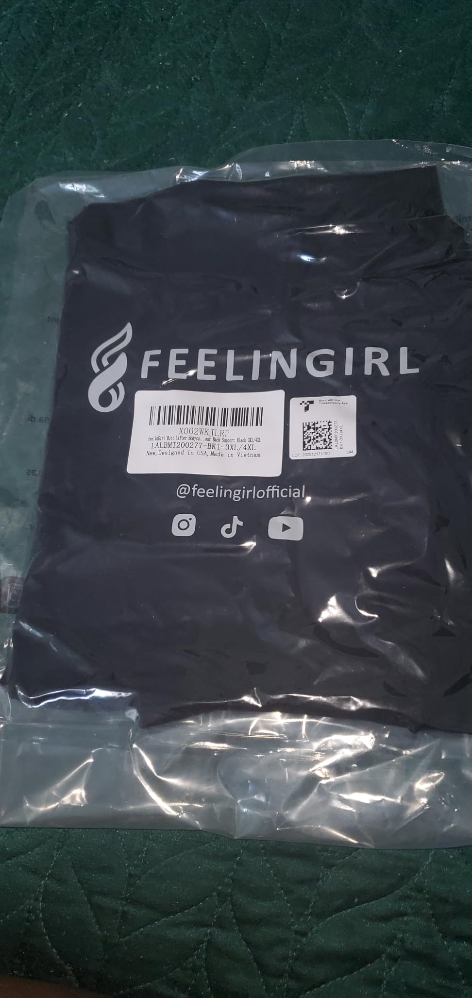 FeelinGirl Shapewear Tummy Control for Women Seamless Body Shaper Bodysuit customer photo 2