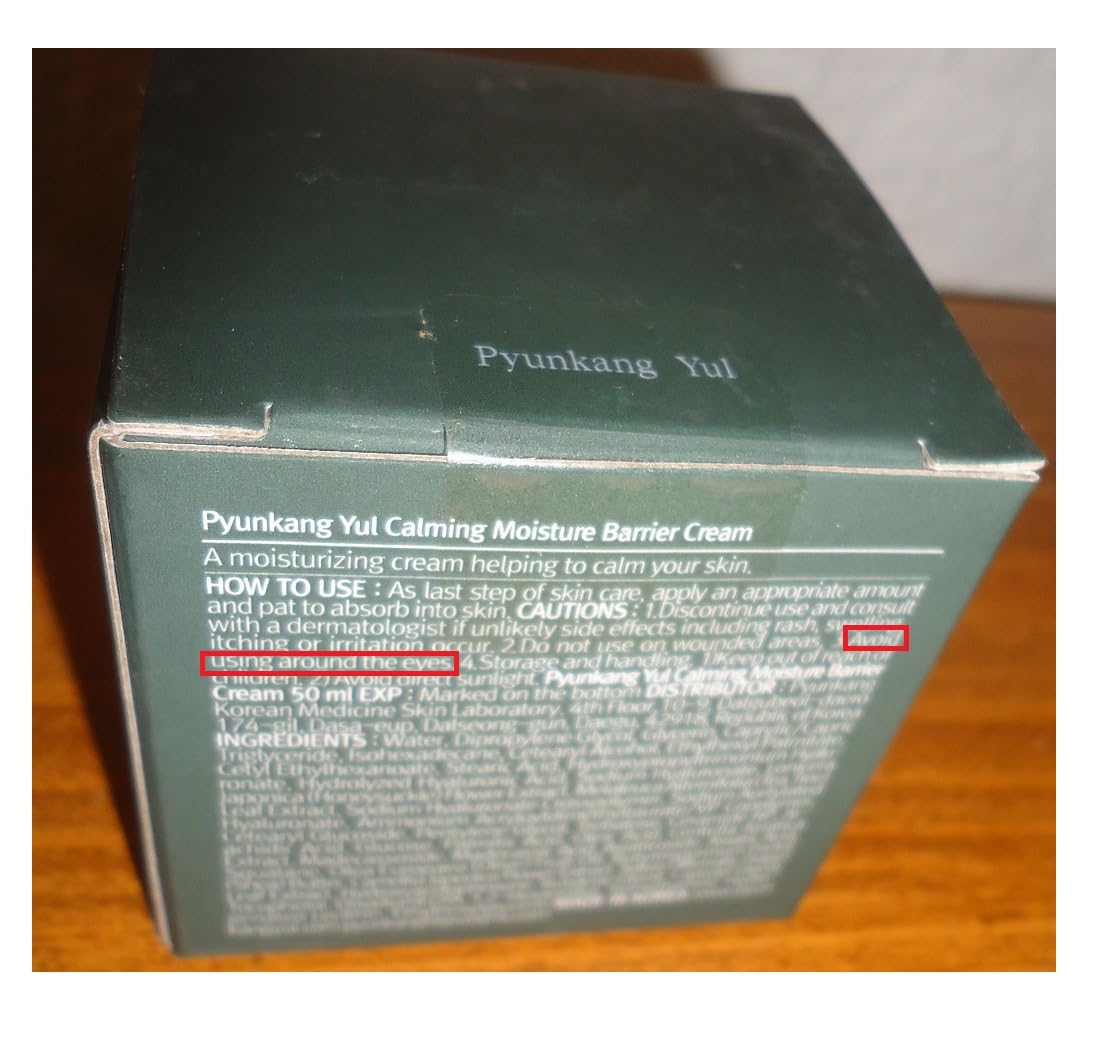 Pyunkang Yul PKY Calming Moisture Barrier Cream Instantly Soothes Sensitive Skin, Hyaluronic Acid & Ceramide for Hydration, Vegan, Korean Skincare (1.69 Fl. Oz, 50ml) customer photo 2