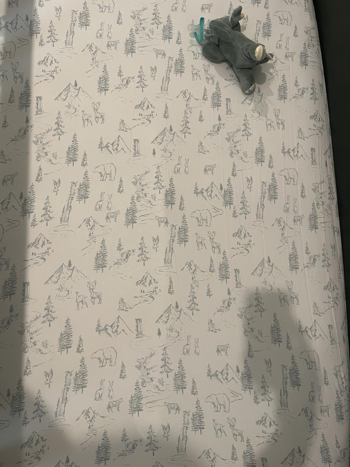Sorrel + Fern Baby Crib Sheets Neutral, Fitted 2-Pack (Farm Animals) customer photo 1