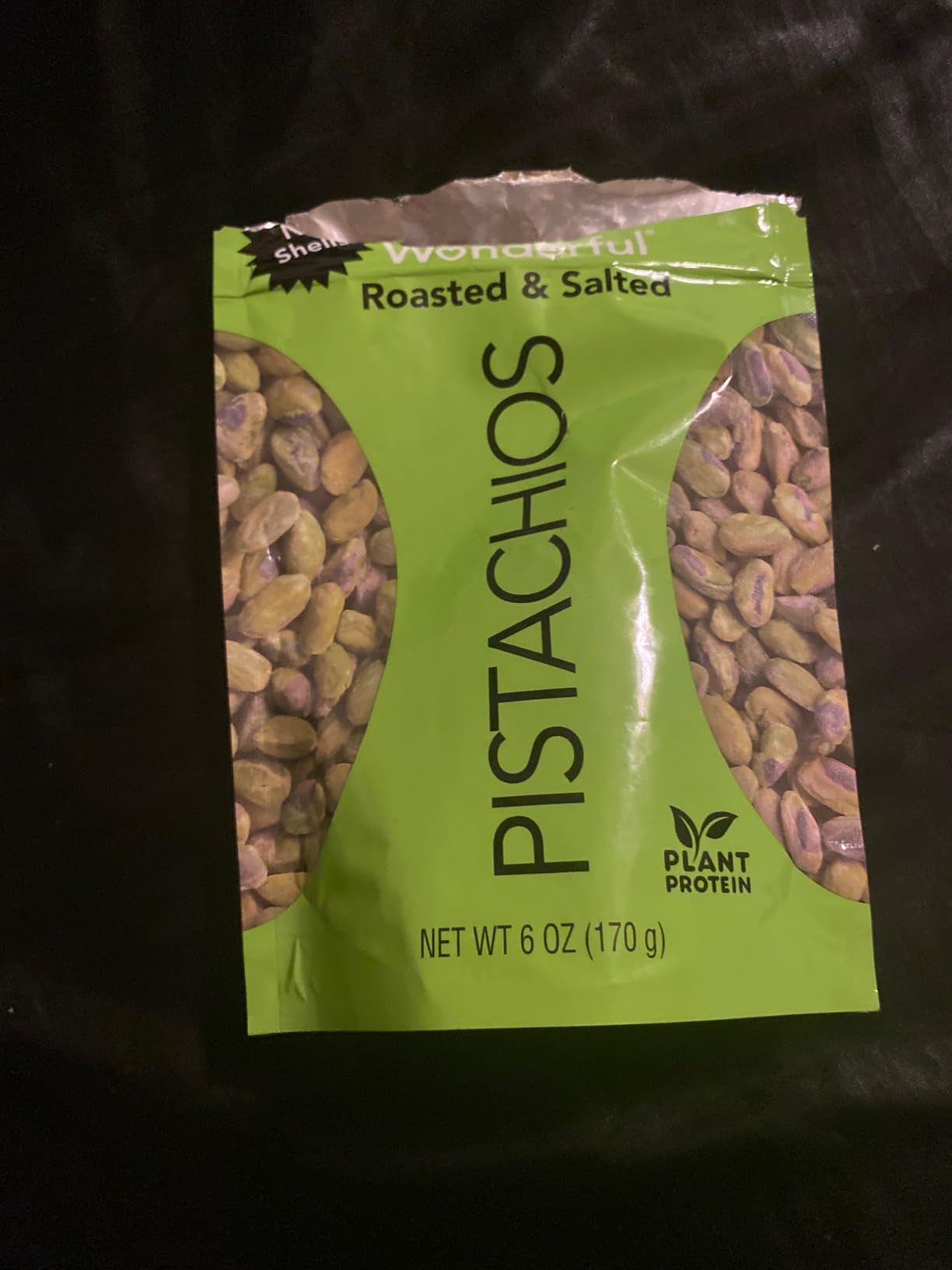 Wonderful Pistachios No Shells, Roasted & Salted Nuts, 6 Ounce Resealable Bag, Protein Snacks, Gluten Free, Healthy Snacks for Adults customer photo 1