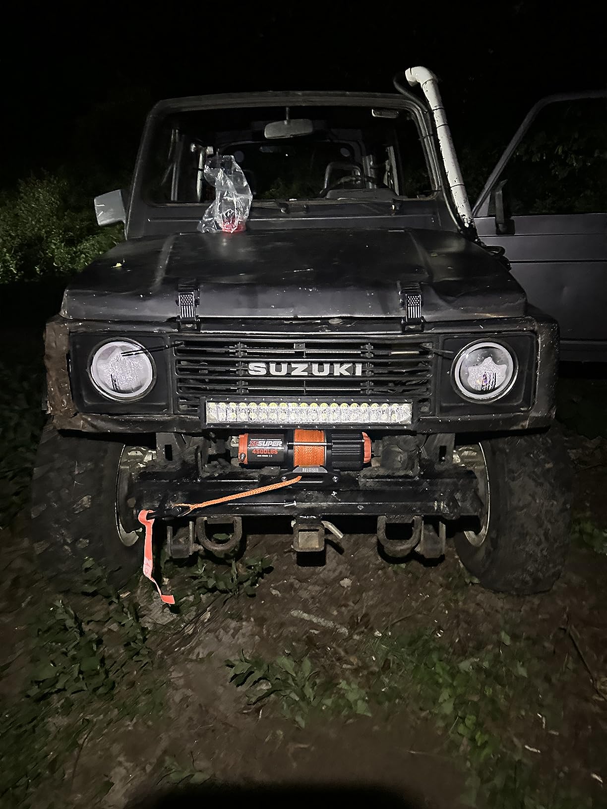 ZESUPER 4500 lb Electric Winch 12V Waterproof IP67 for ATV UTV Boat Trailer customer photo 2