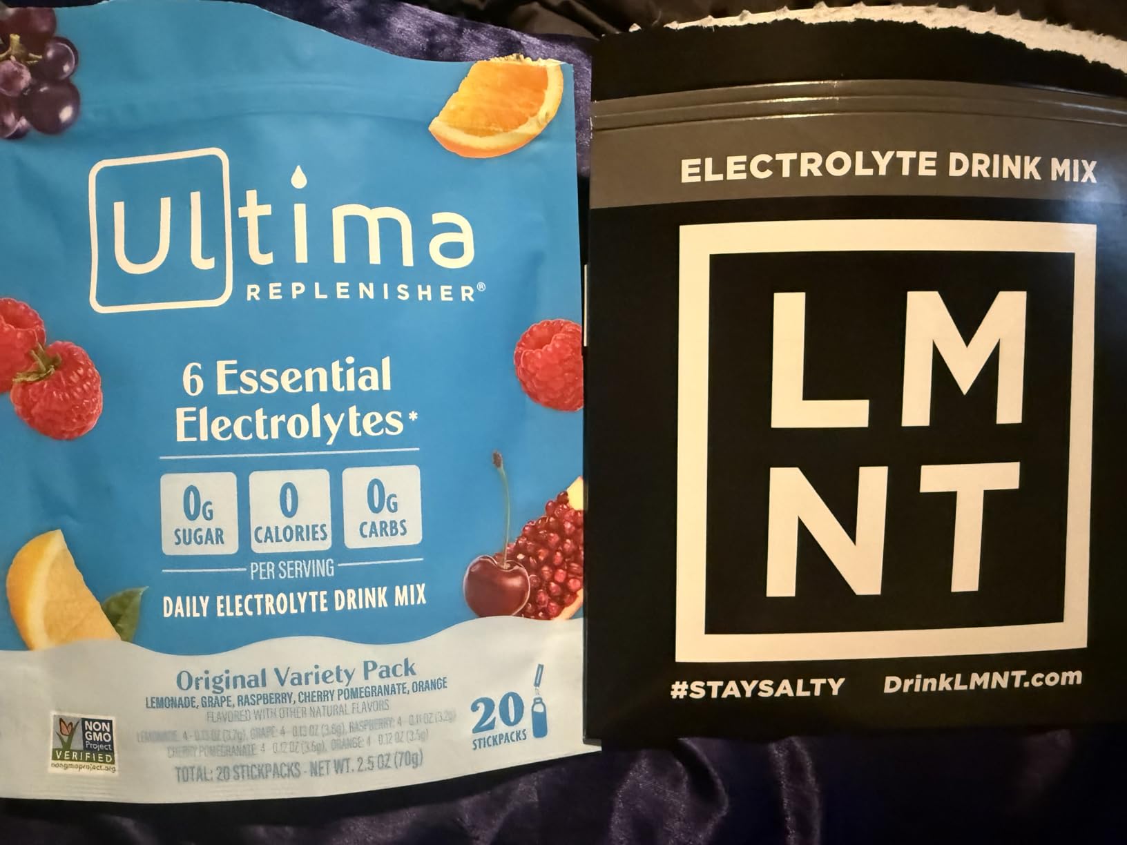 Ultima Replenisher Original Variety Electrolyte Packets, 20 Stickpacks customer photo 2