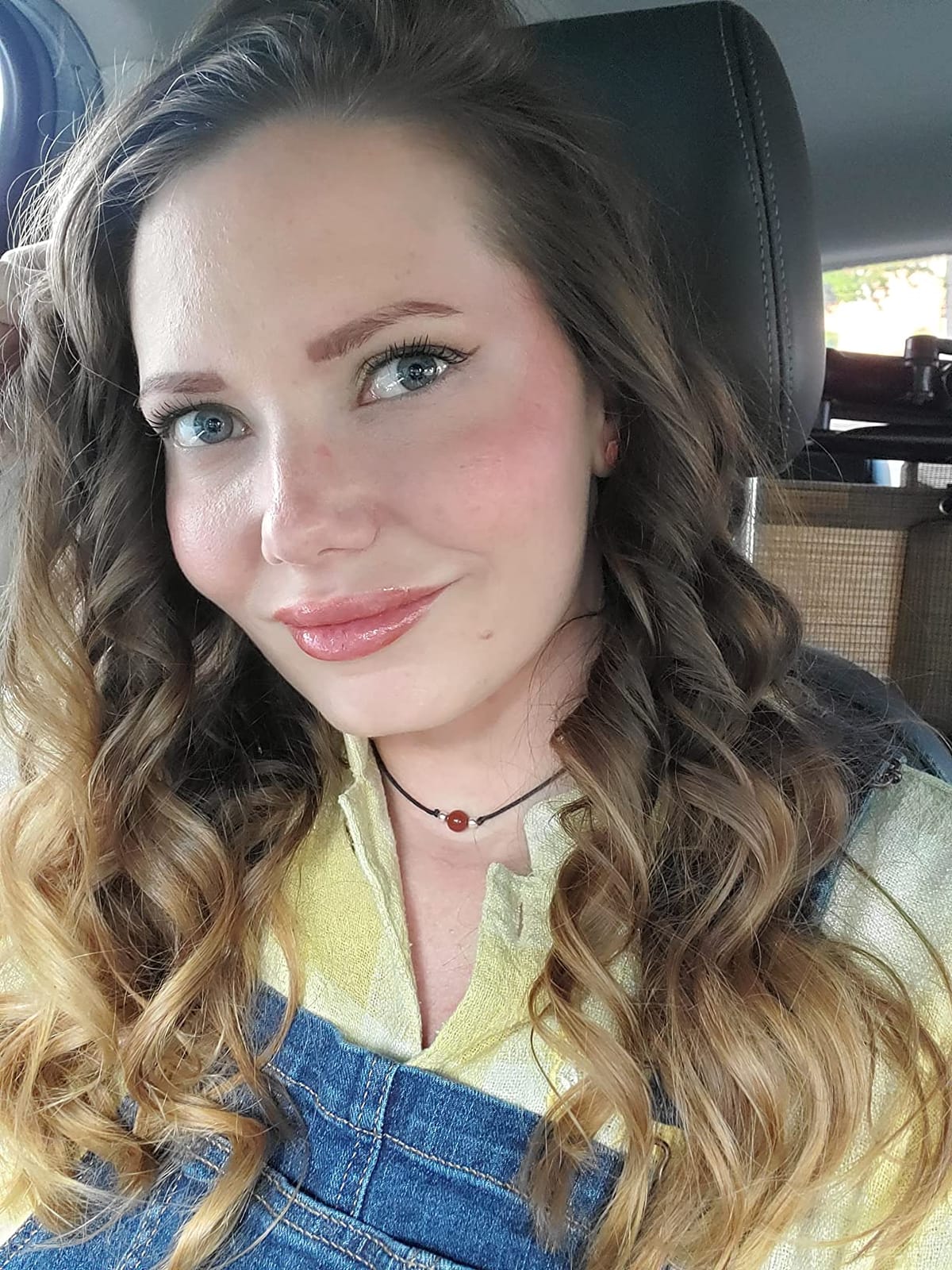 Palladio I'm Blushing 2-in-1 Cheek and Lip Tint, Buildable Lightweight Cream Blush, Sheer Multi Stick Hydrating formula, All day wear, Easy Application, (Peach) customer photo 1