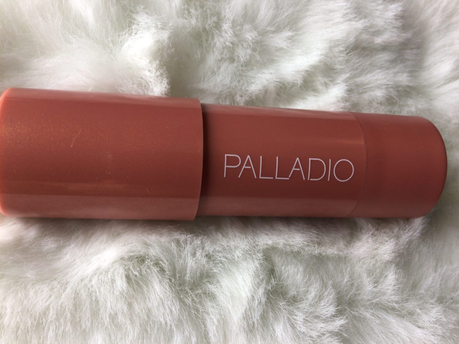 Palladio I'm Blushing 2-in-1 Cheek and Lip Tint, Buildable Lightweight Cream Blush, Sheer Multi Stick Hydrating formula, All day wear, Easy Application, (Peach) customer photo 2