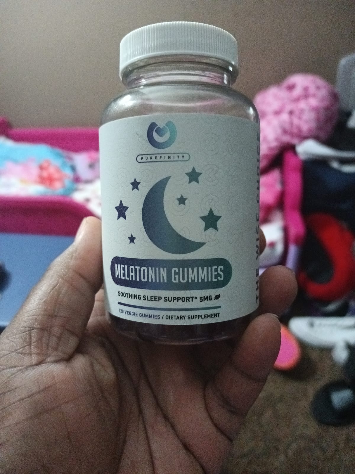 PUREFINITY Kids Melatonin Gummies Kids 5mg, Gluten Free, Non-GMO, 120ct customer photo 2