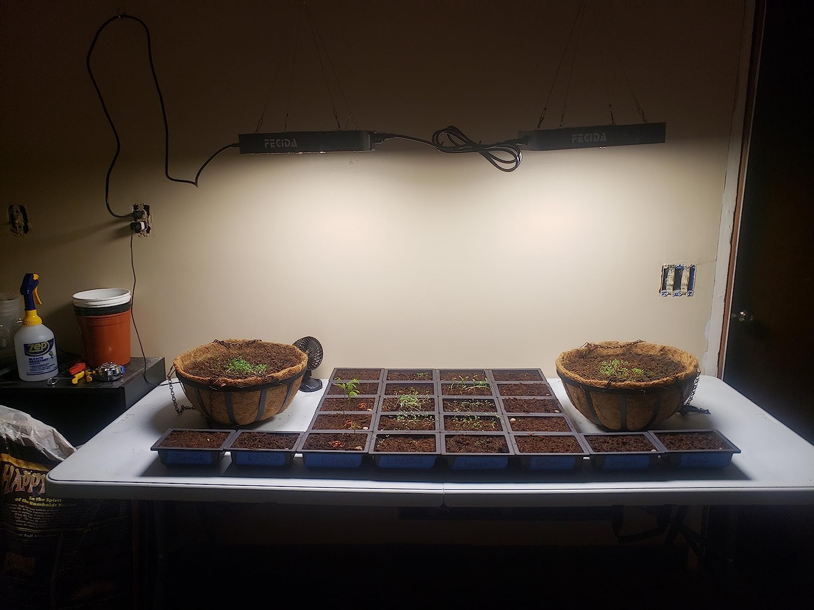 FECiDA Dimmable LED Grow Tent Light for 1x2 ft Coverage customer photo 1