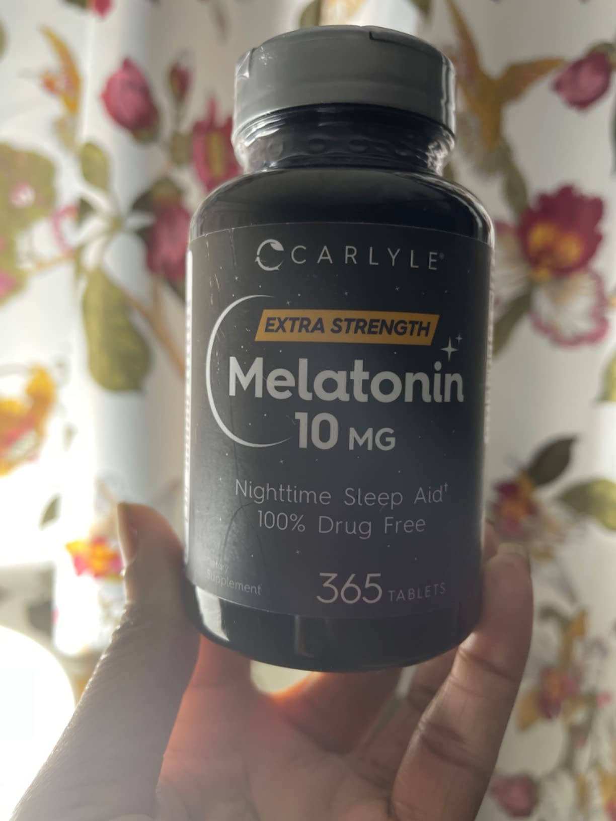 Carlyle Melatonin 10mg | 270 Tablets | with L-Theanine customer photo 1