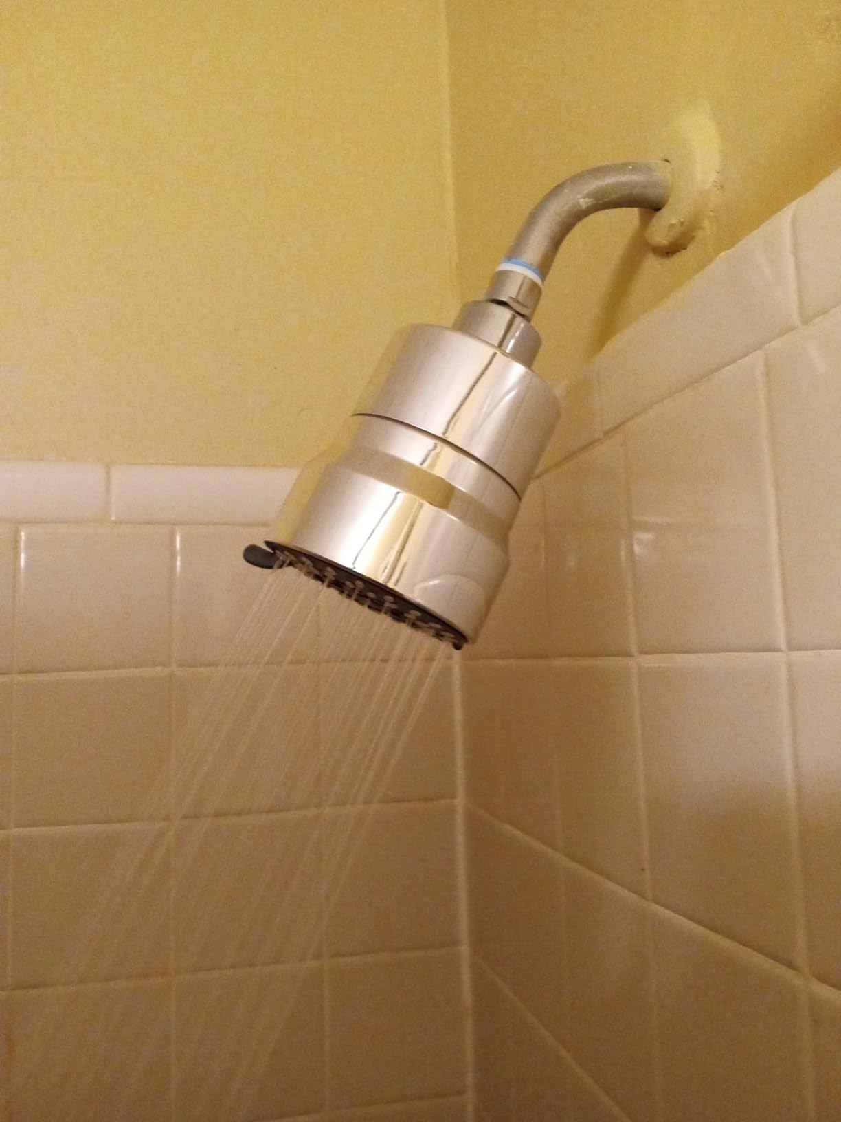 Filtered Shower Head, 3 Modes High Pressure Shower Head with 15 Stage Hard Water Filter Cartridge for Remove Chlorine and Harmful Substances customer photo 1