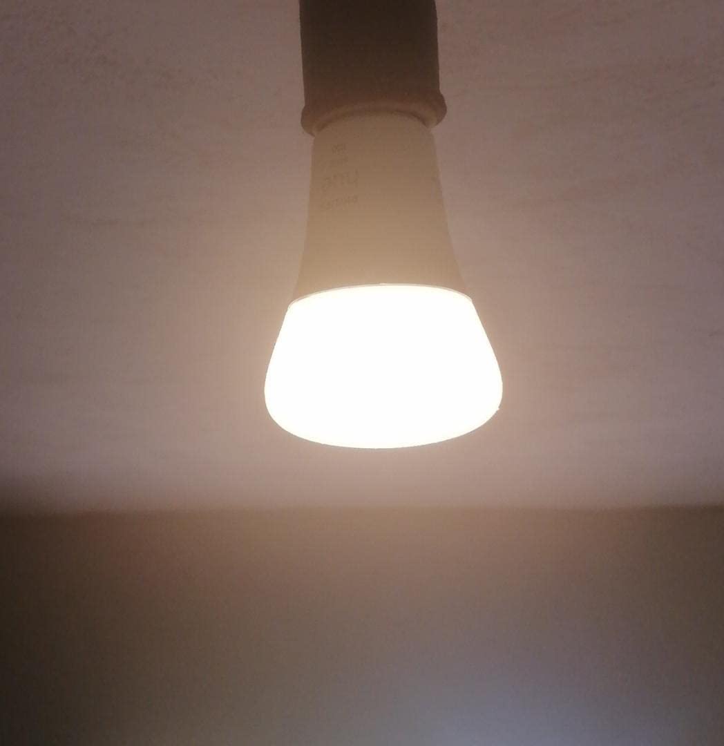 Philips Hue Smart 75W A19 LED Bulb - Soft Warm White Light - 1 Pack - 1100LM - E26 - Indoor - Control with Hue App - Works with Alexa, Google Assistant and Apple Homekit customer photo 1