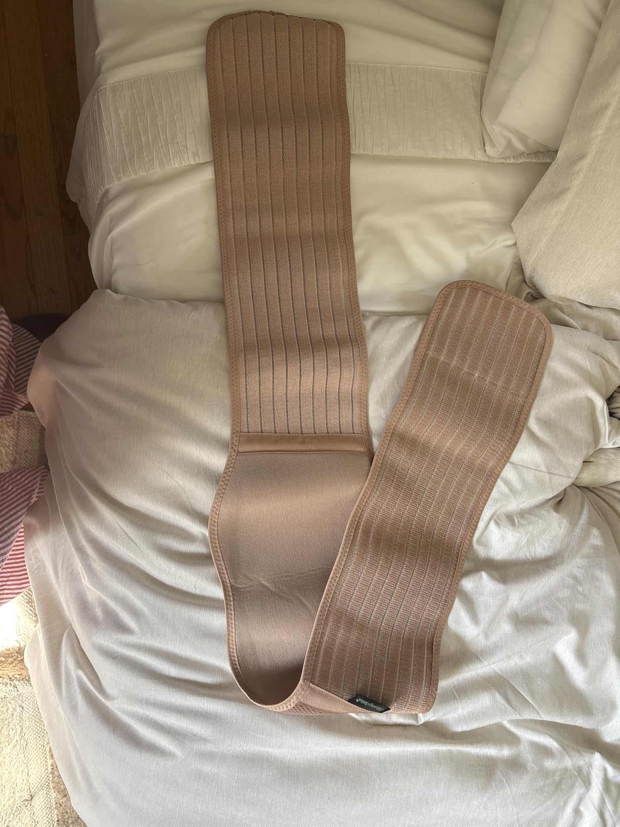 ChongErfei Pregnancy Belly Band Maternity Belt Back Support customer photo 1