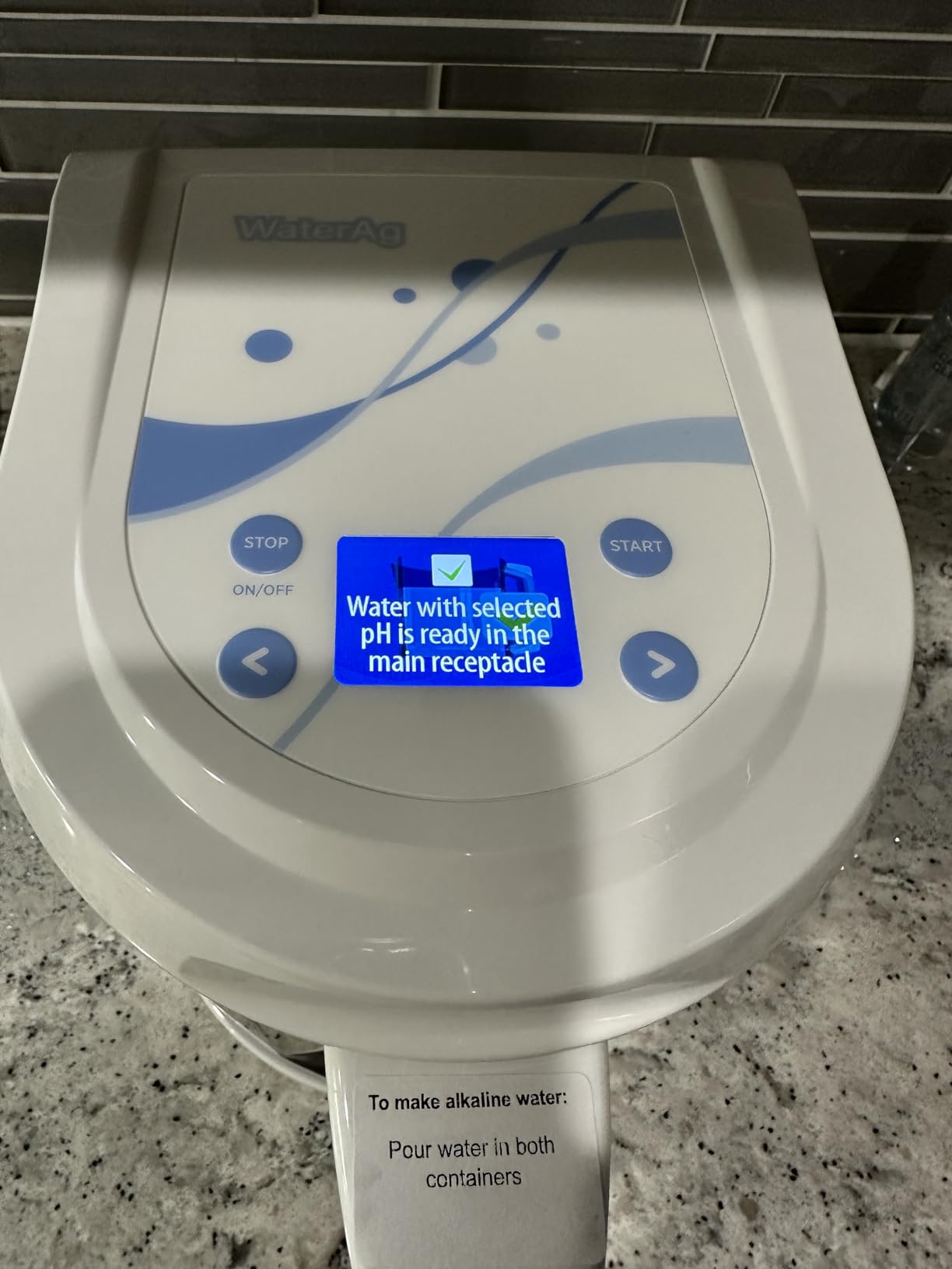 | 3 in 1 Water Ionizer | Alkaline Water Machine | Colloidal Silver Generator Kit | Alkaline Pitcher: PH 2.4-11, up to -1000mV ORP | Colloidal: 0-20 PPM, Silver Rods 9999 Pure | Acidic Water customer photo 2