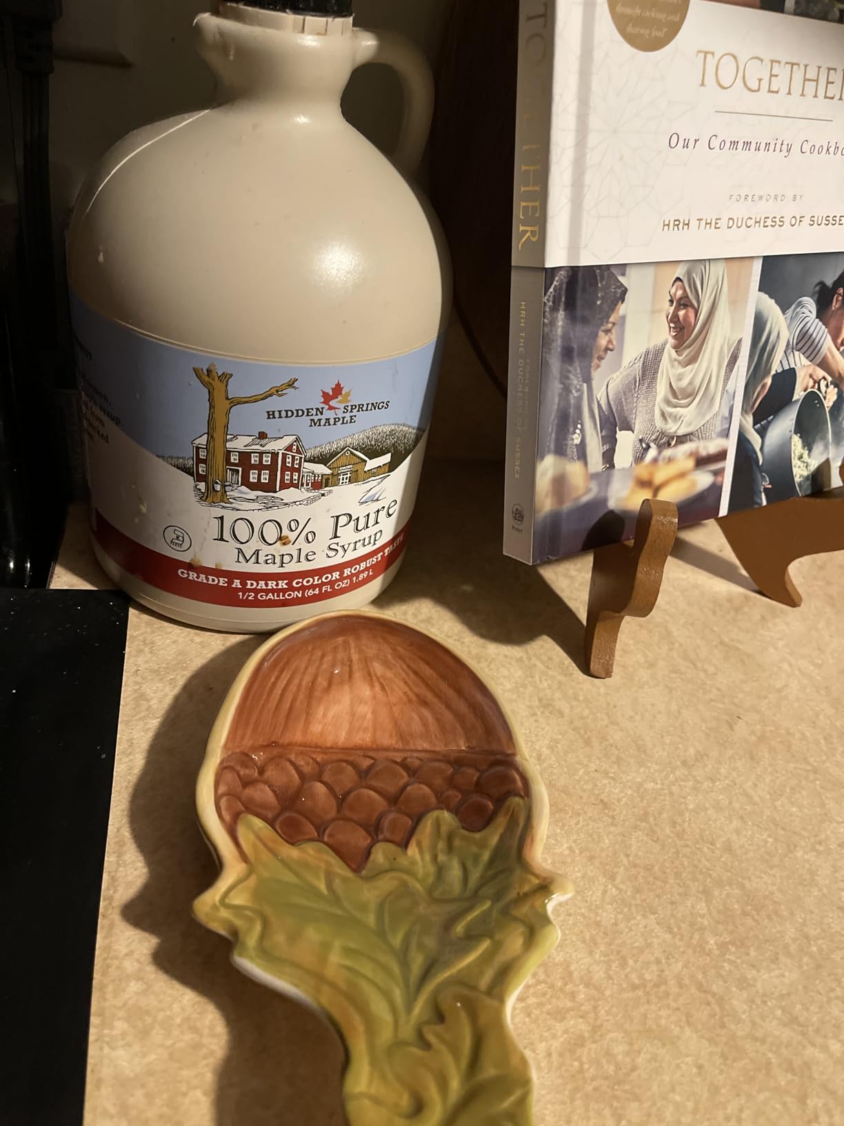 Hidden Springs Maple Dark Half Gallon 100% Pure Maple Syrup USA/CAN, BPA-free Jug customer photo 2