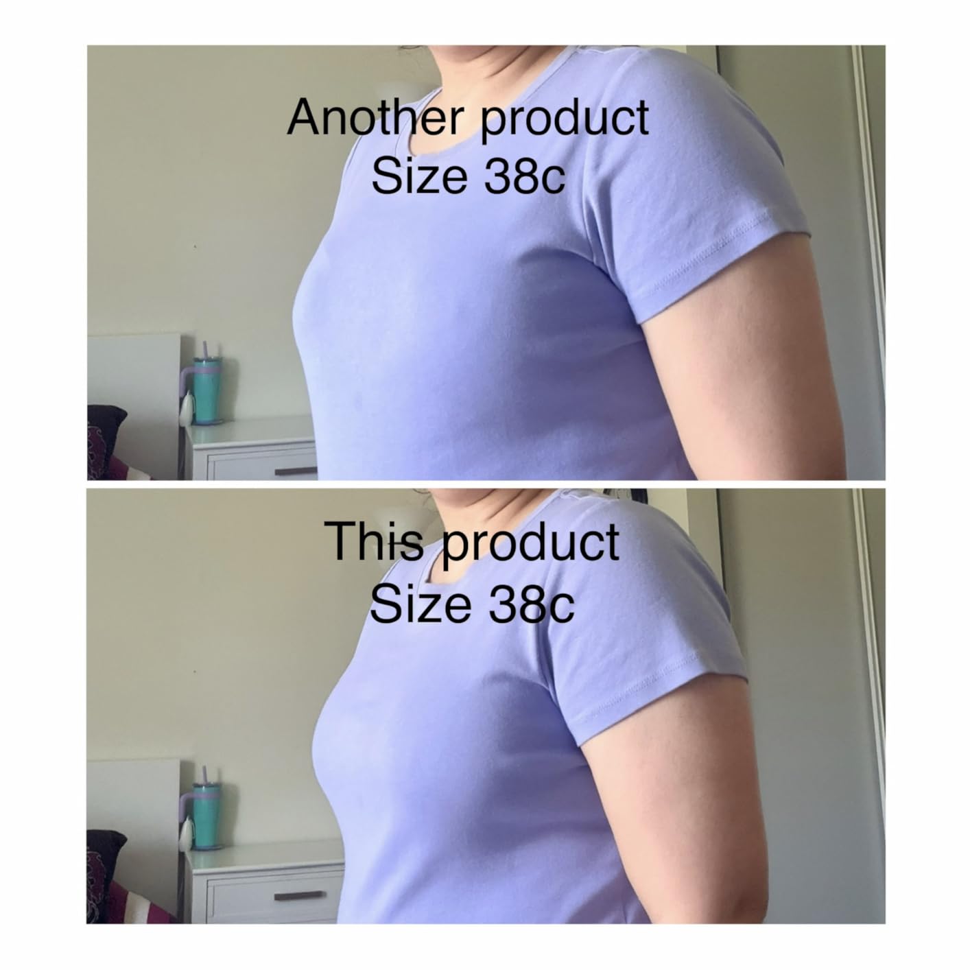 Fruit of the Loom Women’s Cotton Stretch Unlined Underwire Bra, Multipack customer photo 1