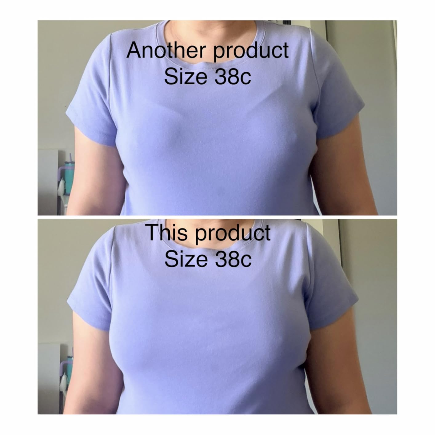 Fruit of the Loom Women’s Cotton Stretch Unlined Underwire Bra, Multipack customer photo 2