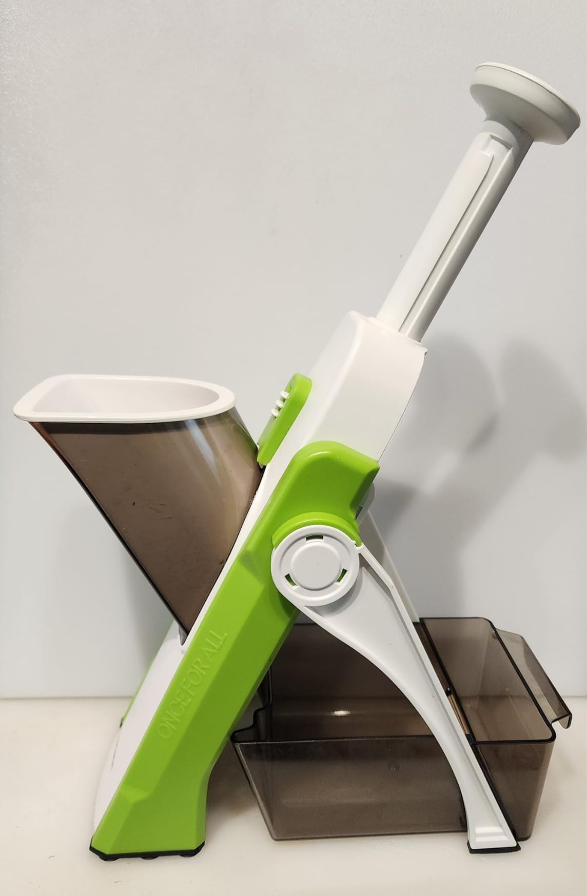 SupMaKin Safe Mandoline Slicer for Kitchen,Adjustable Potato Slicer 1-8 mm customer photo 2