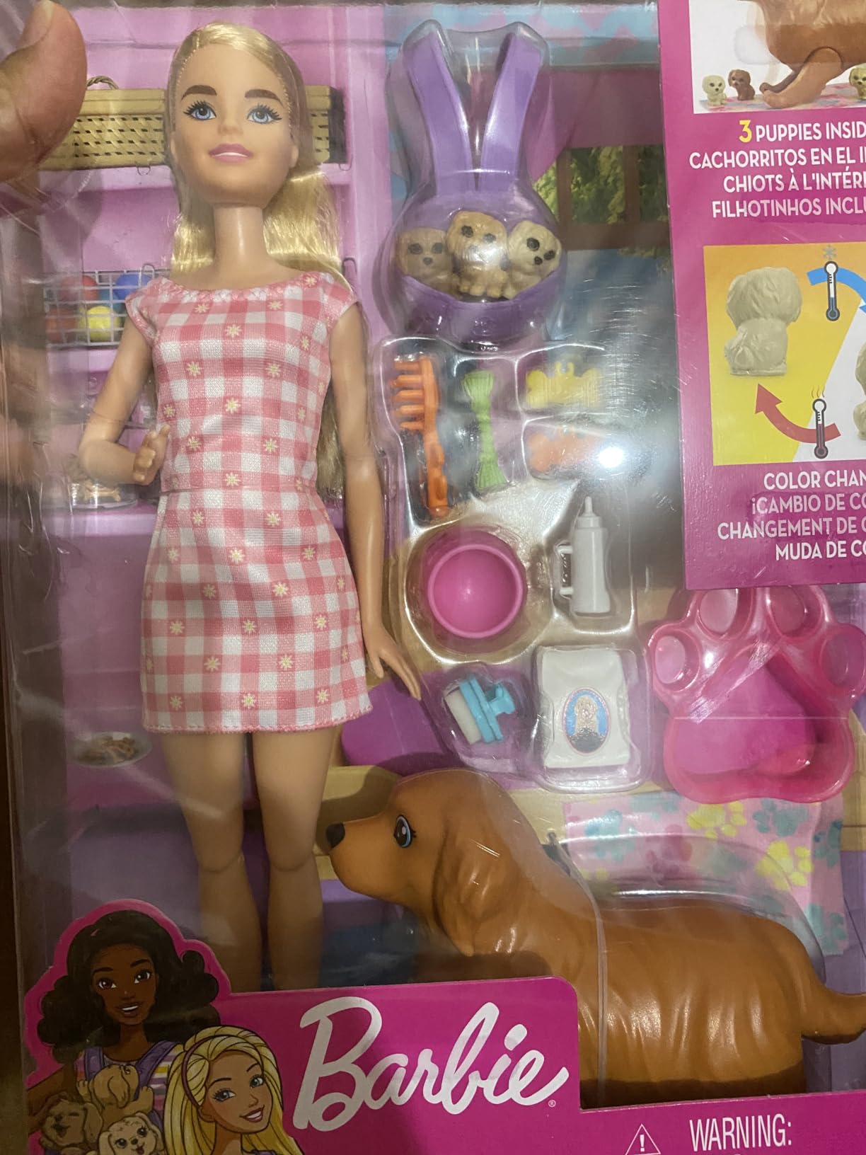 Barbie Doll & Pets Set featuring Mommy Dog and Puppies customer photo 1