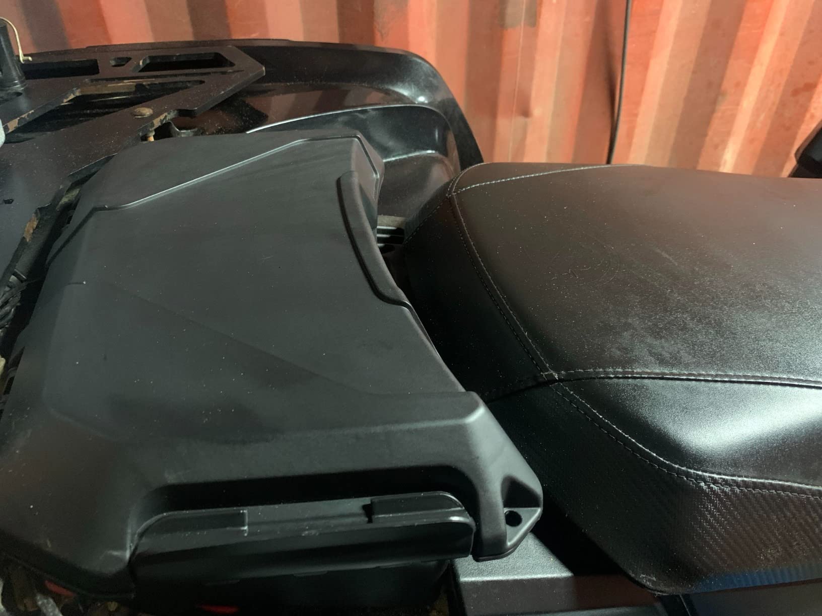 A & UTV PRO Lockable Front Cargo Storage Box, for 2009-2024 Polaris Sportsman Touring XP 1000 550 850,Waterproof 50 lb Capacity Lock & Ride Storage Bin Accessories,Replace OEM # 2877951 customer photo 2