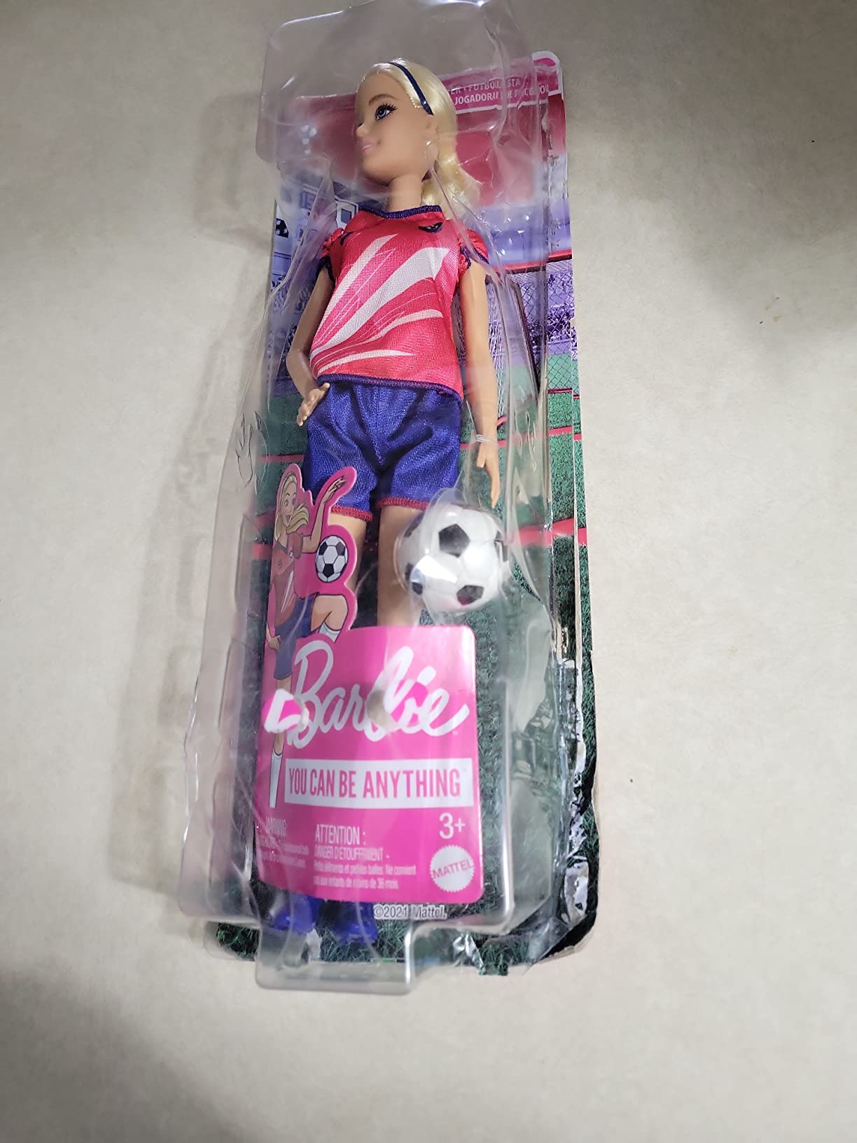 Barbie Careers Soccer Player Doll and Themed Fashions customer photo 1