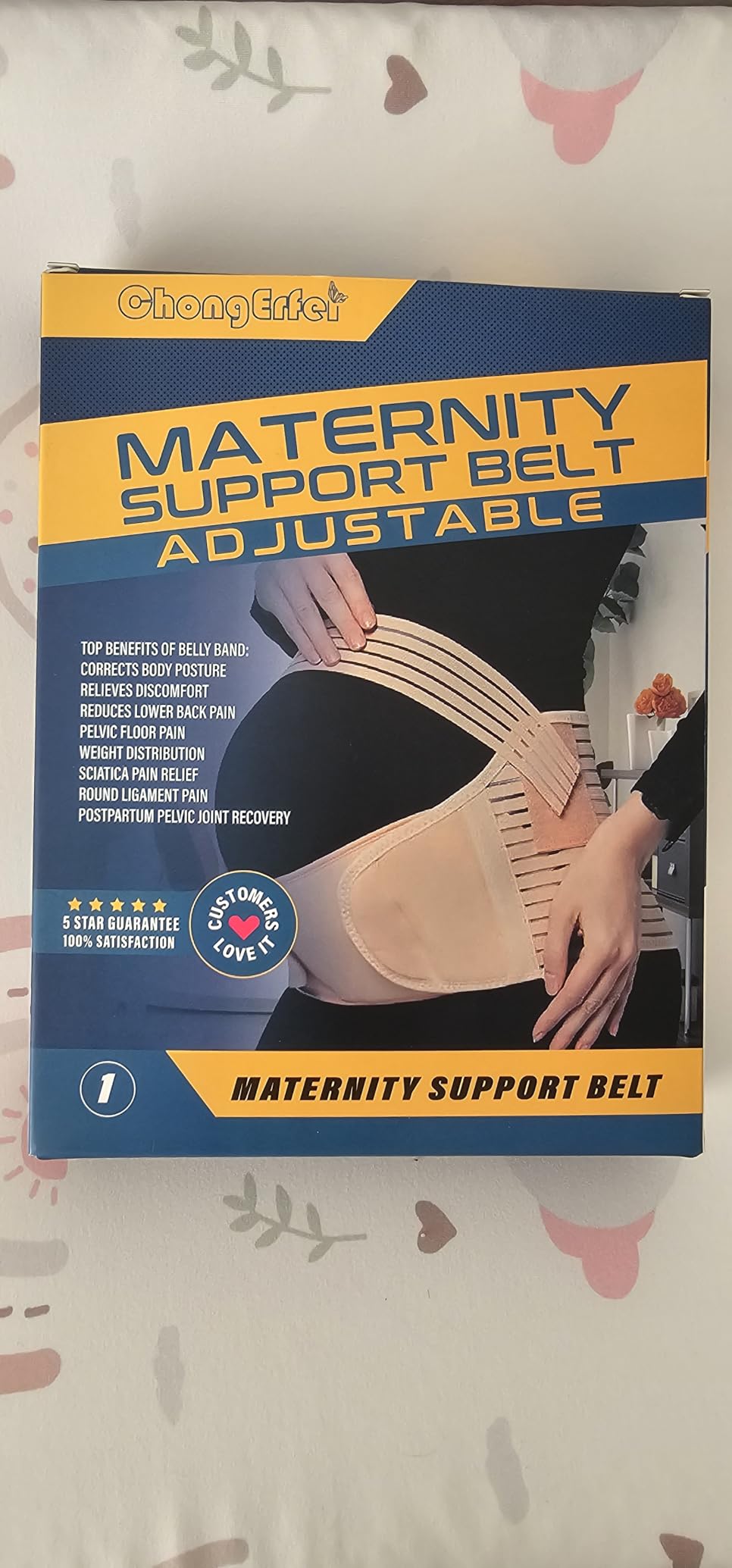 Maternity Belt Pregnancy Belly Band 3 in 1 Support Belt for Pregnant Women customer photo 2