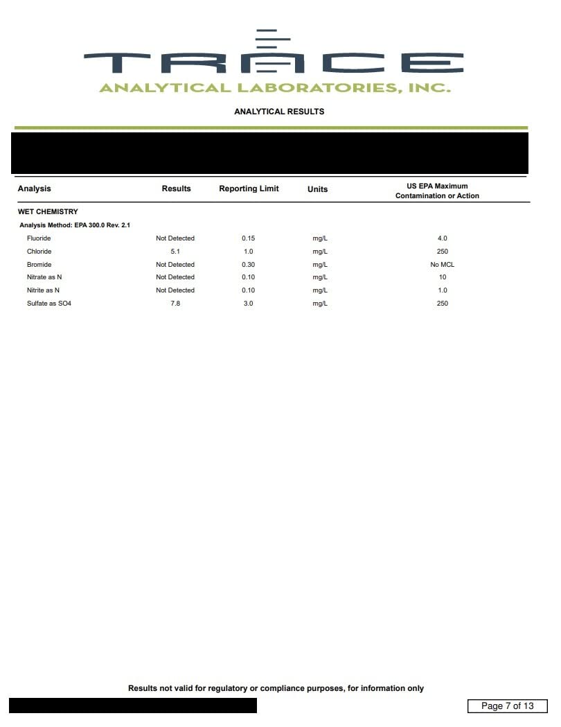 Premium Drinking Water Test Kit for City and Well Water – Lab Results for 100+ Parameters Including Nitrate, Metals, Volatile Organic Compounds, and More customer photo 1
