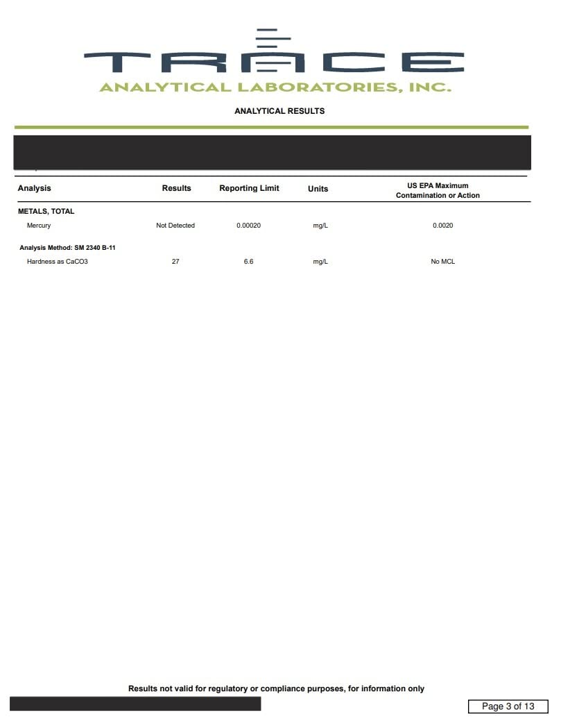 Premium Drinking Water Test Kit for City and Well Water – Lab Results for 100+ Parameters Including Nitrate, Metals, Volatile Organic Compounds, and More customer photo 2