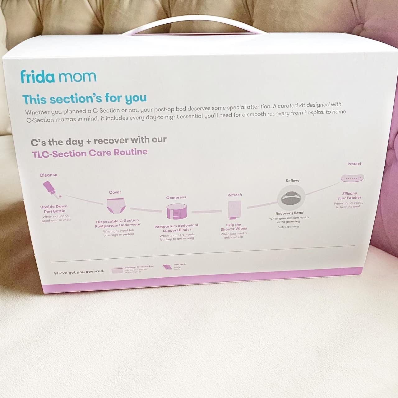 Frida Mom C-Section Recovery Must Have Kit for Labor, Delivery & Postpartum customer photo 2