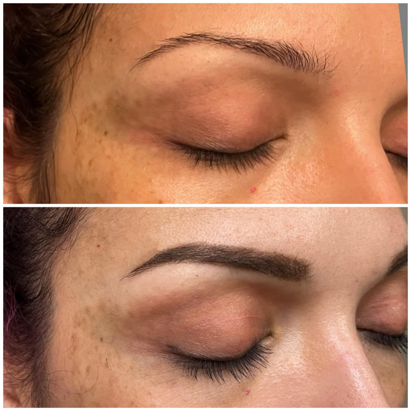 Palladio Brow Pomade Waterproof, 24 Hour Wear, Smudge Proof and Sweat Resistant Formula, Super Creamy Formula Glides on And Helps to Fill in Brows for a Dramatic, Defined, Flawless Look (Medium Brown) customer photo 1