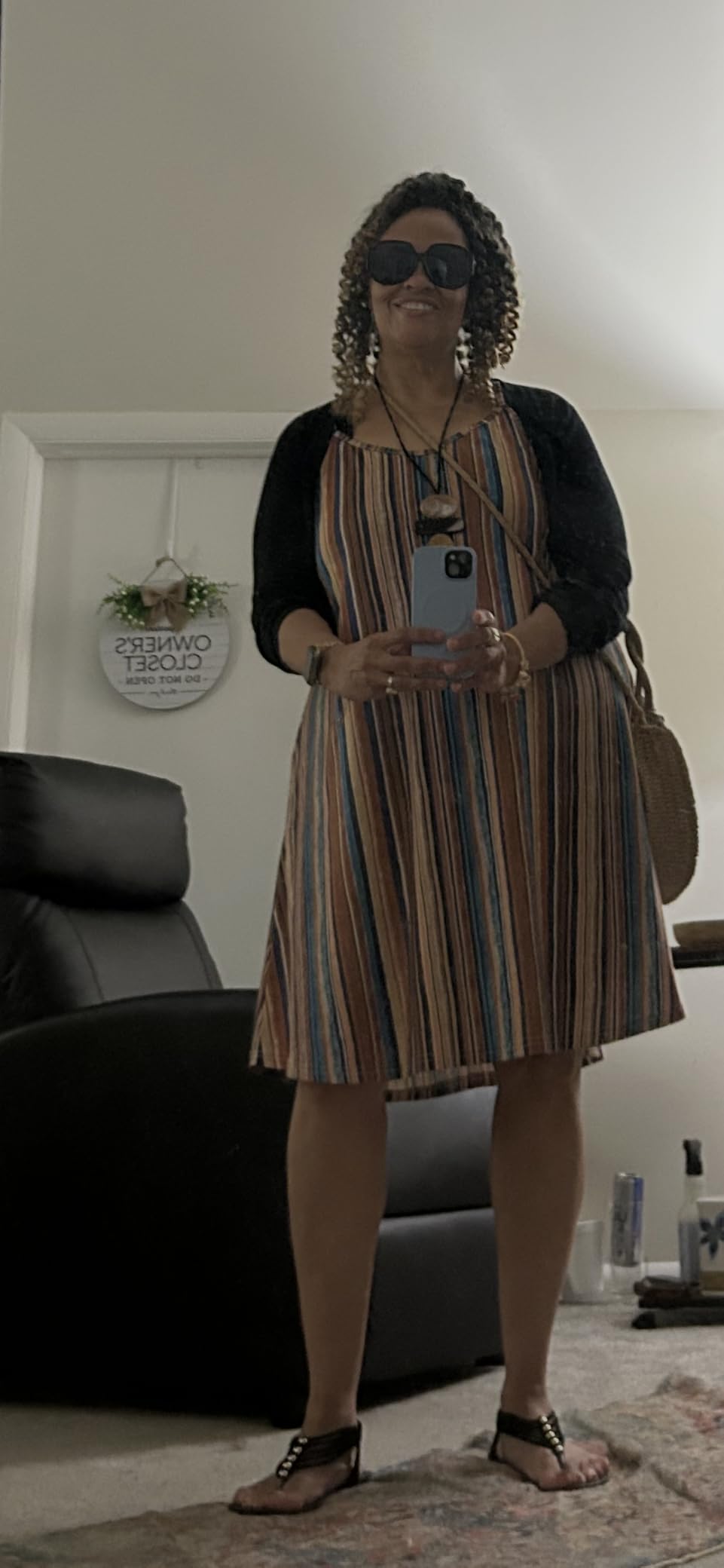 Womens Spaghetti Strap Dress Summer Dresses Beach Pocket Casual Sundresses customer photo 1