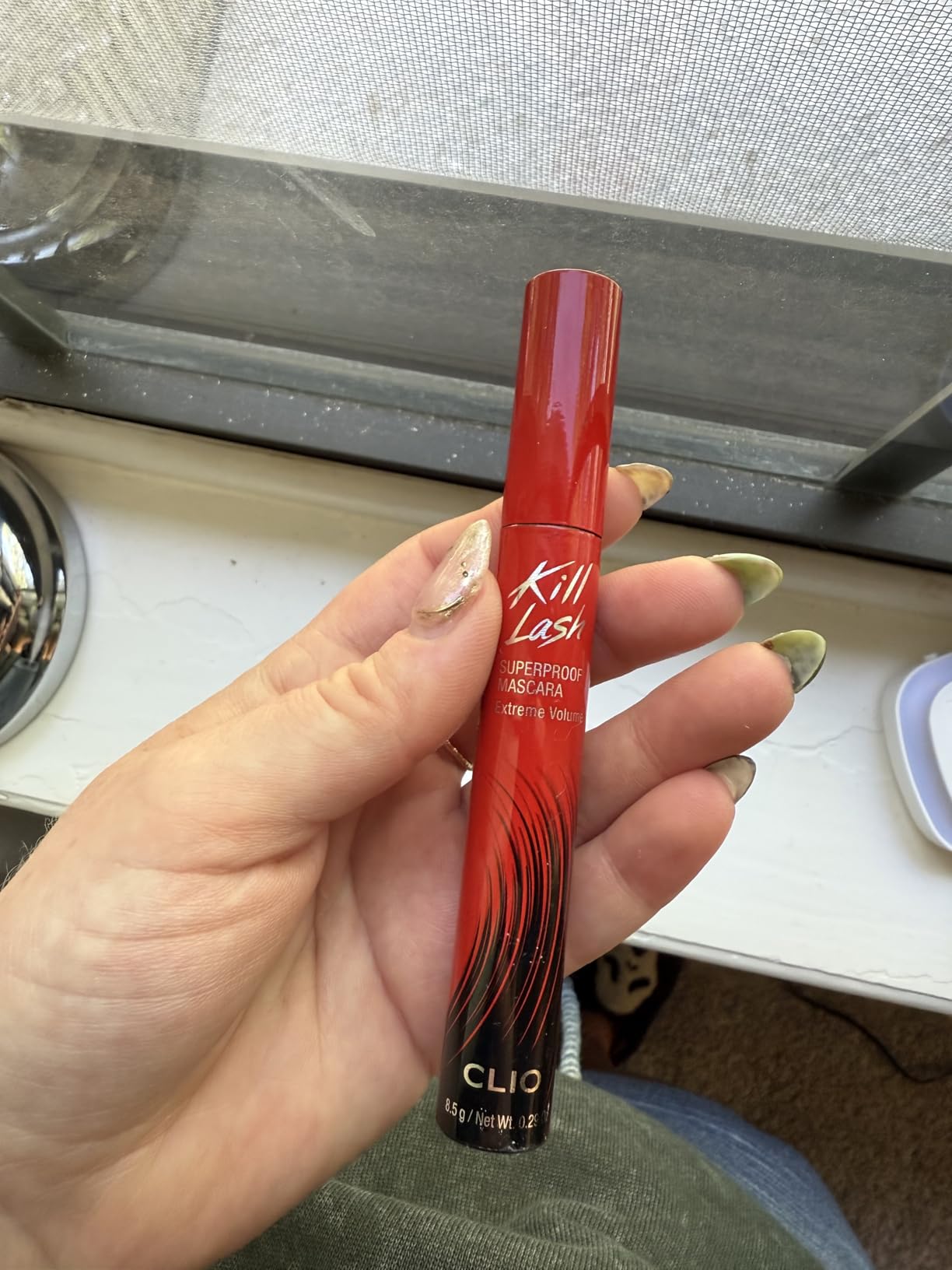 CLIO Kill Lash Superproof Mascara, Tubing Mascara, Smudge-Proof, Flake-Proof & Clump-Free, Extreme Volumizing False-Lash Effect, Warm Water Removal, Safe for Sensitive Eyes (004 Extreme Volume) customer photo 1