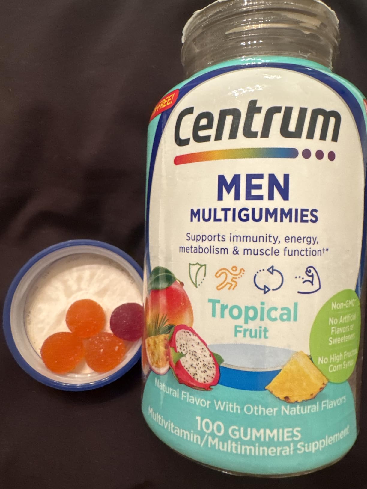 Centrum MultiGummies for Men 18 and Over, 100 Count customer photo 1