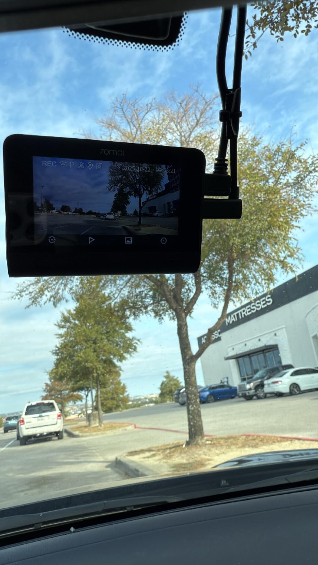 70mai 4K Dash Cam Front and Rear with STARVIS, Dashcam with 5GHz WiFi, GPS Car Camera, Super Night Vision, ADAS, 3'' IPS Screen, 24H Parking Mode, Time-Lapse, Loop Recording, Support 256GB Max (A800S) customer photo 2