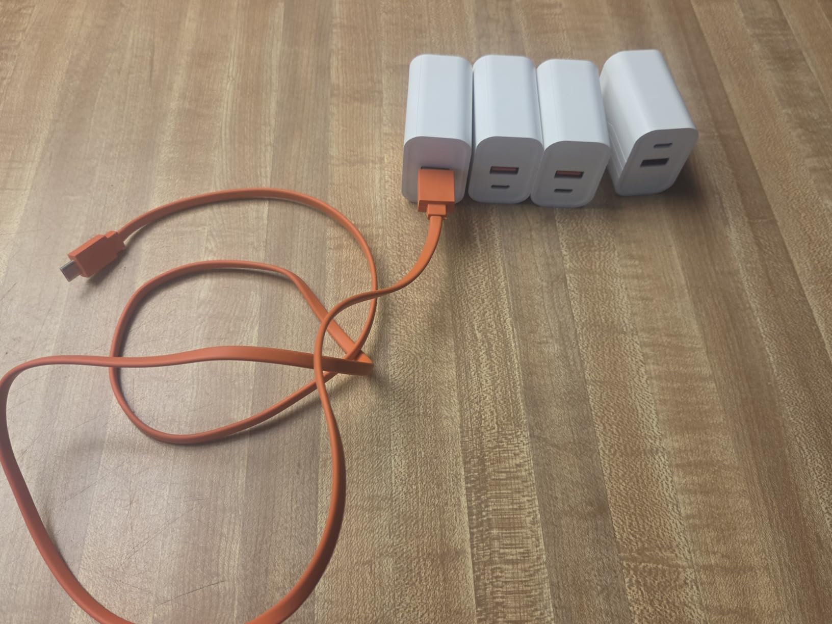 [4 Pack] USB C Charger Block Fast Charging Multiport Adpater [PD 20W USB-C & QC 3.0 USB Port] for IP 16/15/14/13/12/11/X/8, i Pad, Sam Sung, Google, Galaxy & More customer photo 1
