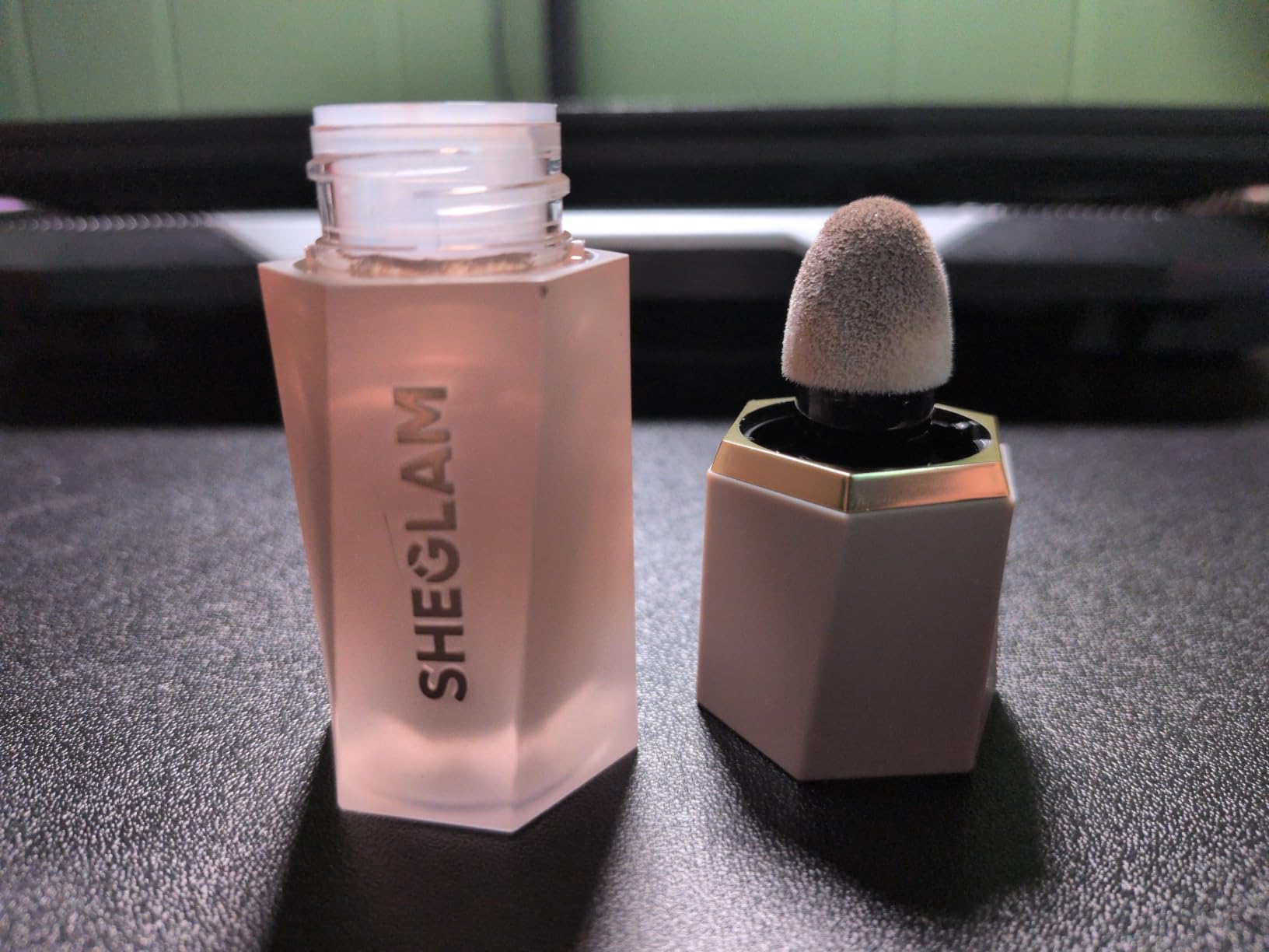 SHEGLAM Sun Sculpt Cool Toned Liquid Contour Stick Long Lasting Cream Bronzer Makeup - 01 Soft Tan customer photo 1