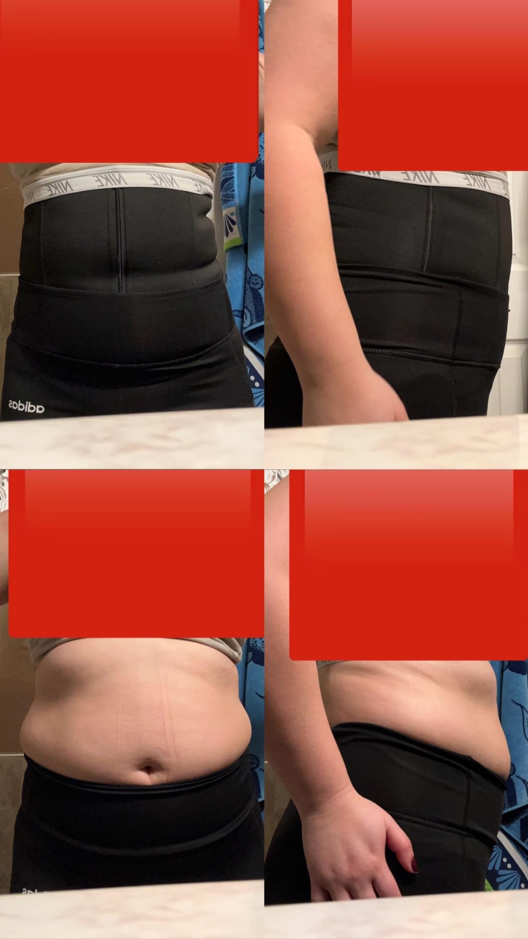 TrainingGirl Waist Trainer for Women Working Out Trimmer Sweat Belly Band customer photo 2