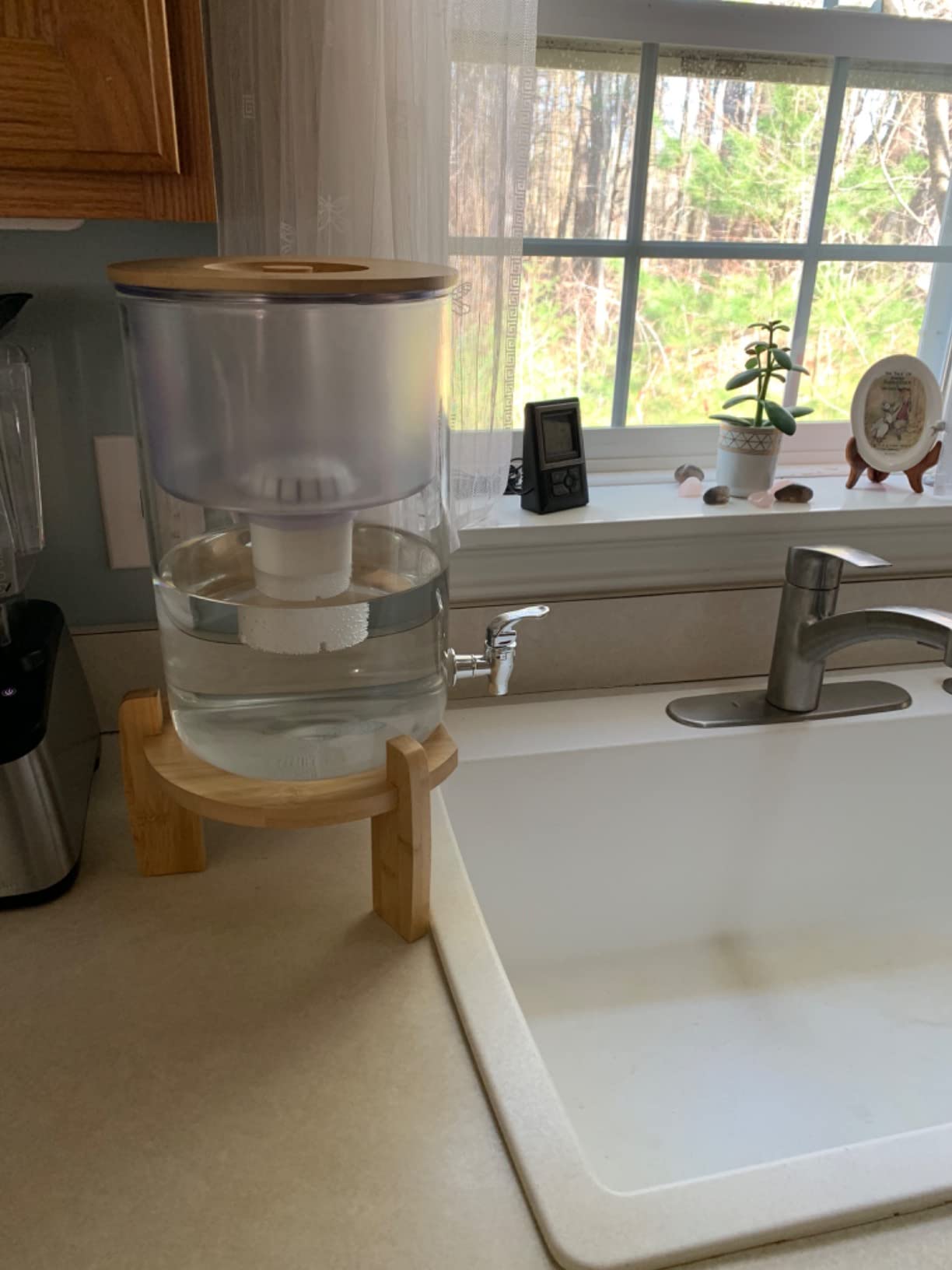 Invigorated Water pH Recharge Glass Alkaline Water Filter Dispenser System customer photo 2