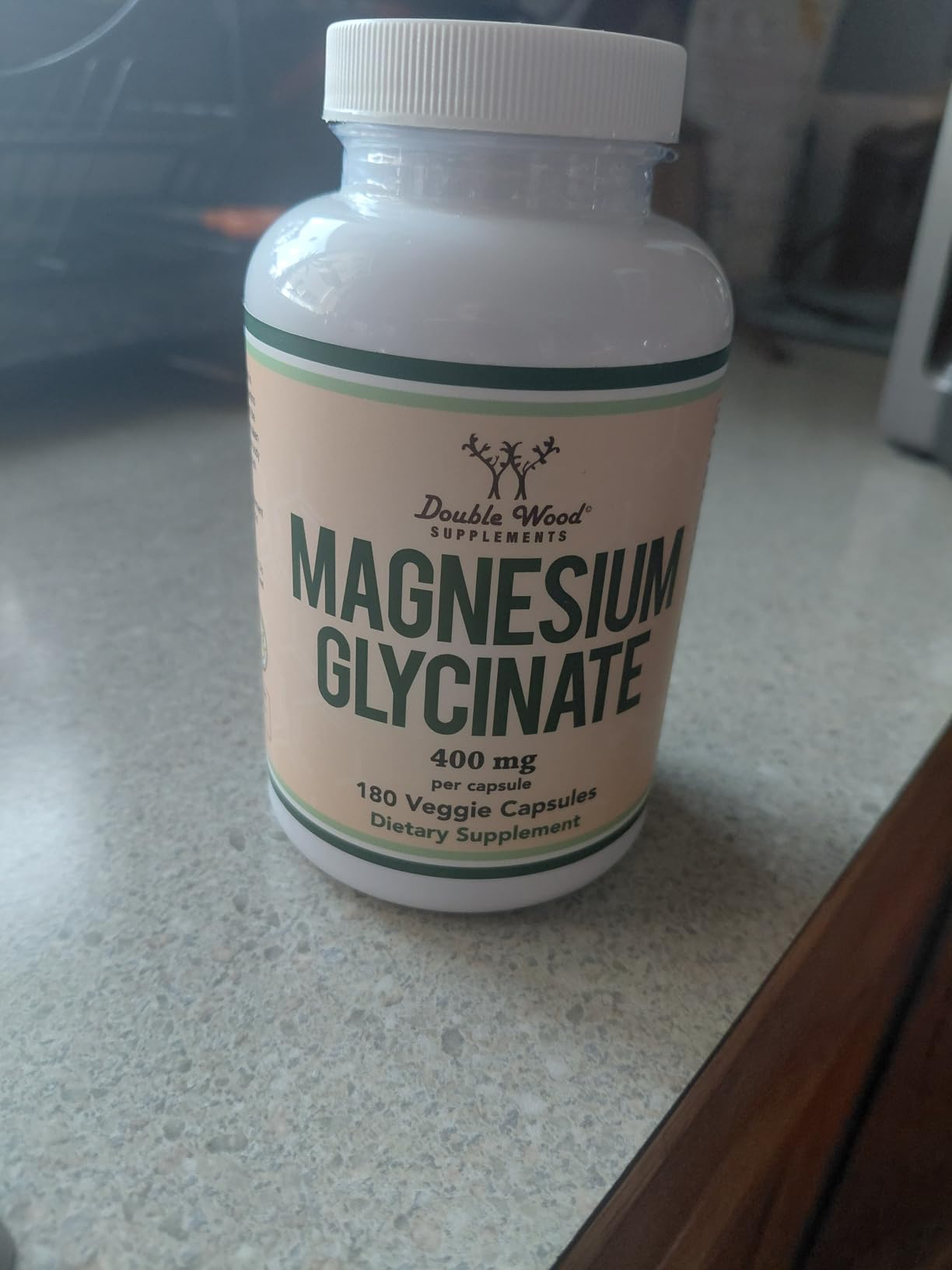 Magnesium Glycinate 400mg for Sleep, Relaxation, and Recovery, 180 Capsules customer photo 2